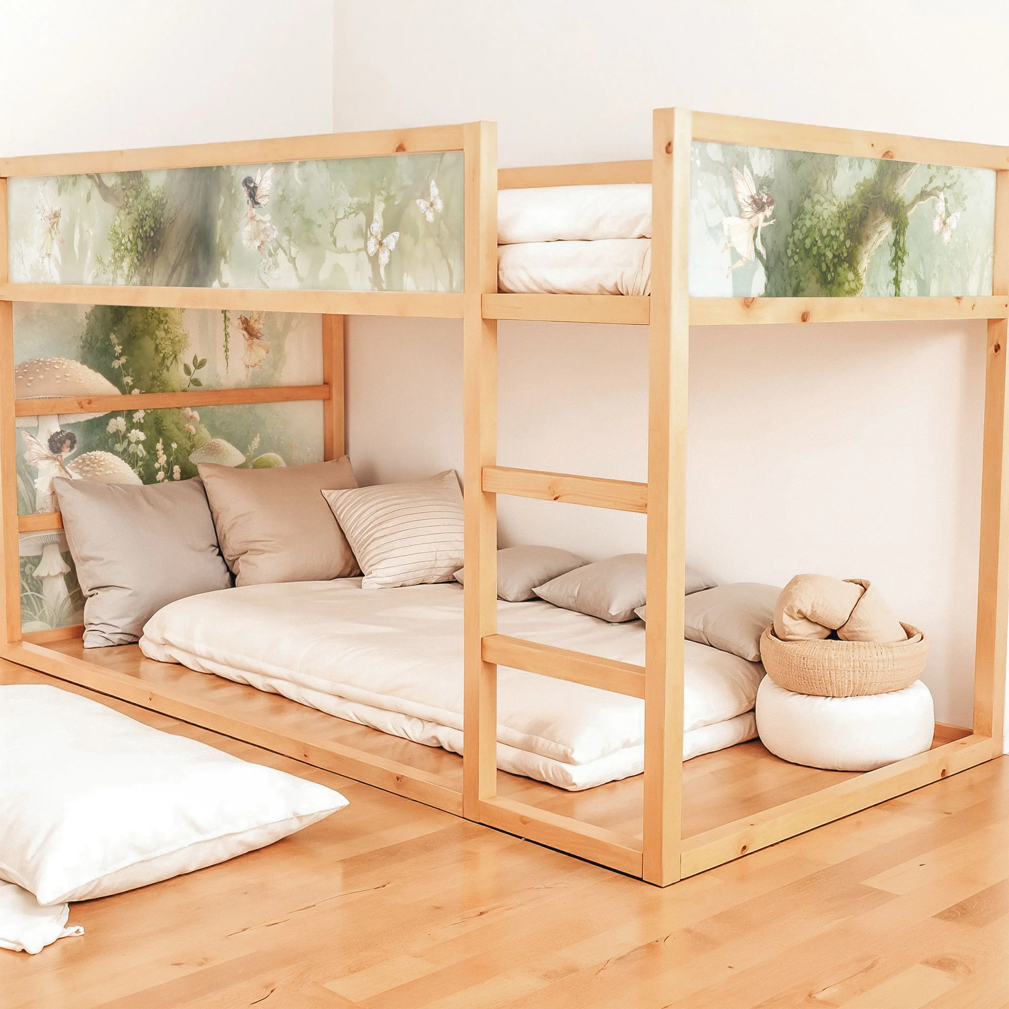Bett­aufkleber Set für IKEA Kura - Feenwald - Image 3