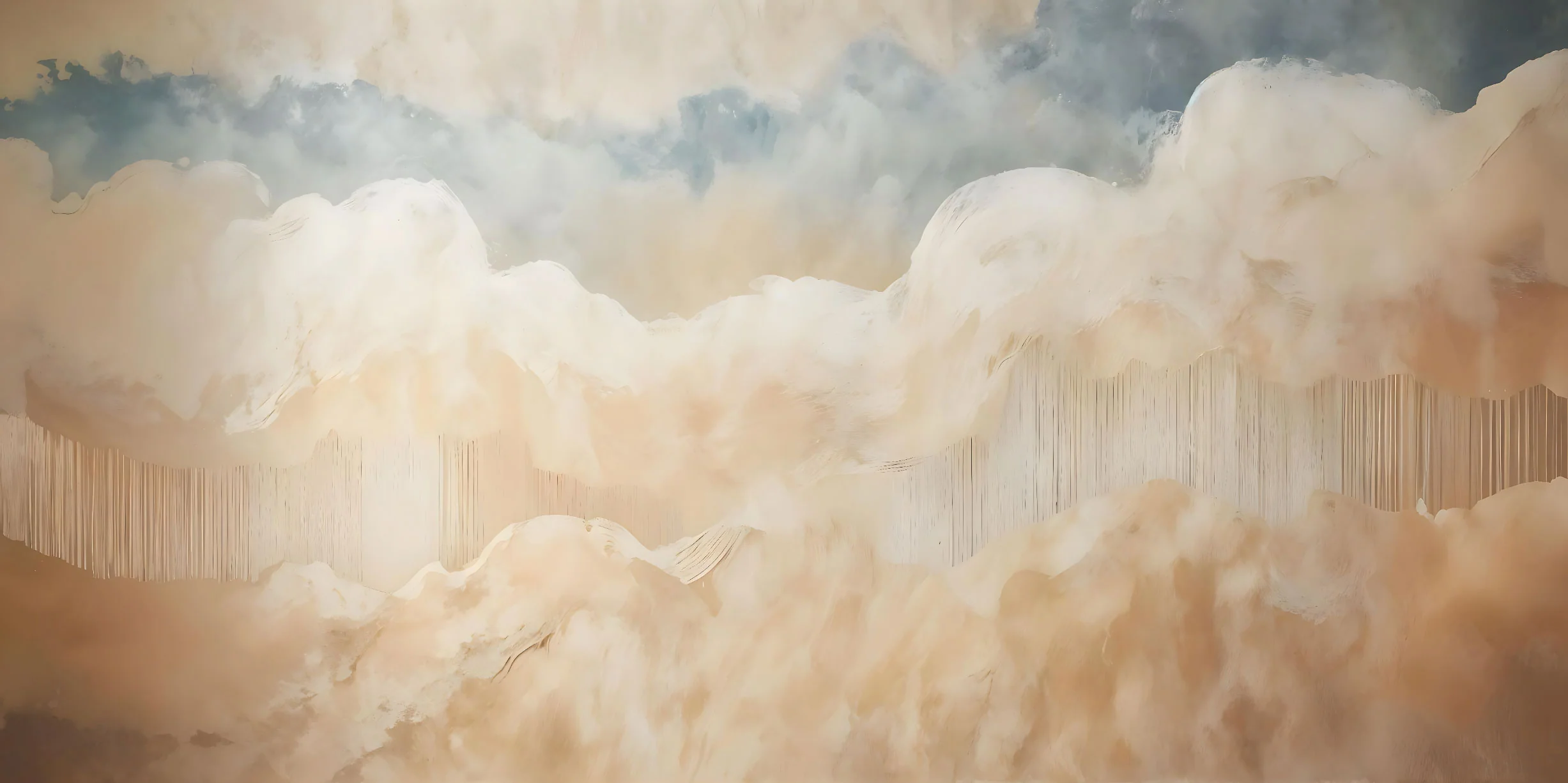 Designtapete Abstrak­te Wolken - Image 6