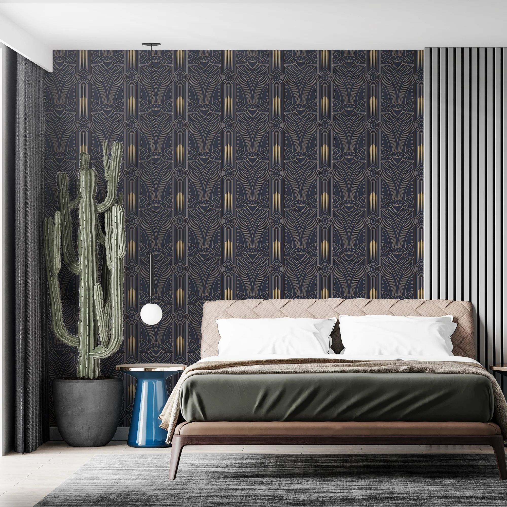 Designtapete Art Deco Muster - Image 3