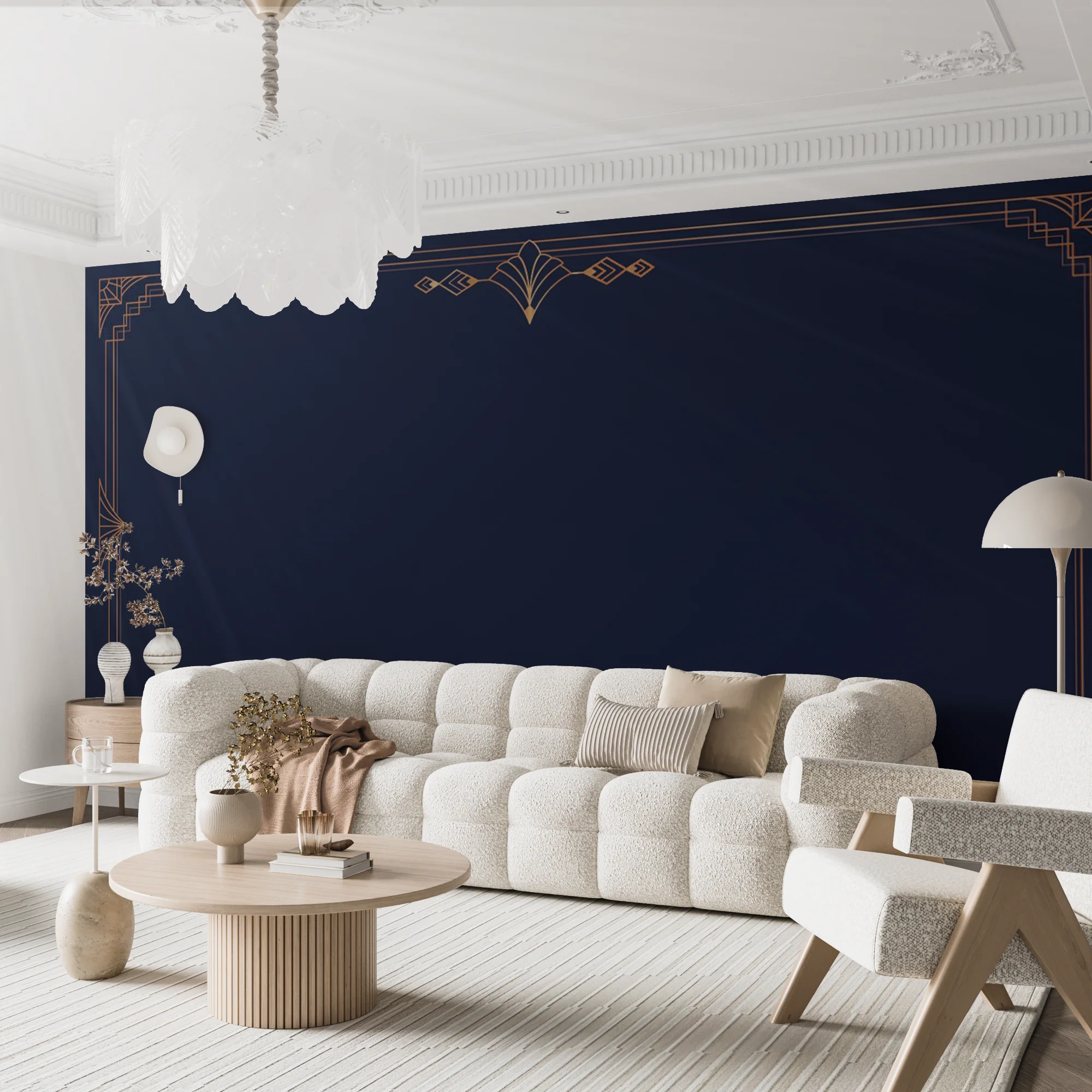 Designtapete Art Deco Rahmen - Image 2