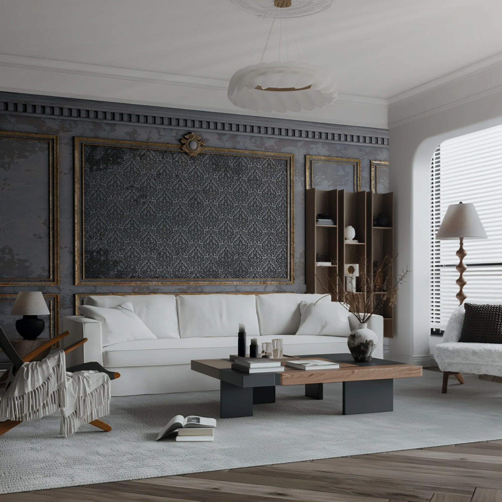 Designtapete Baroque Frames - Image 3