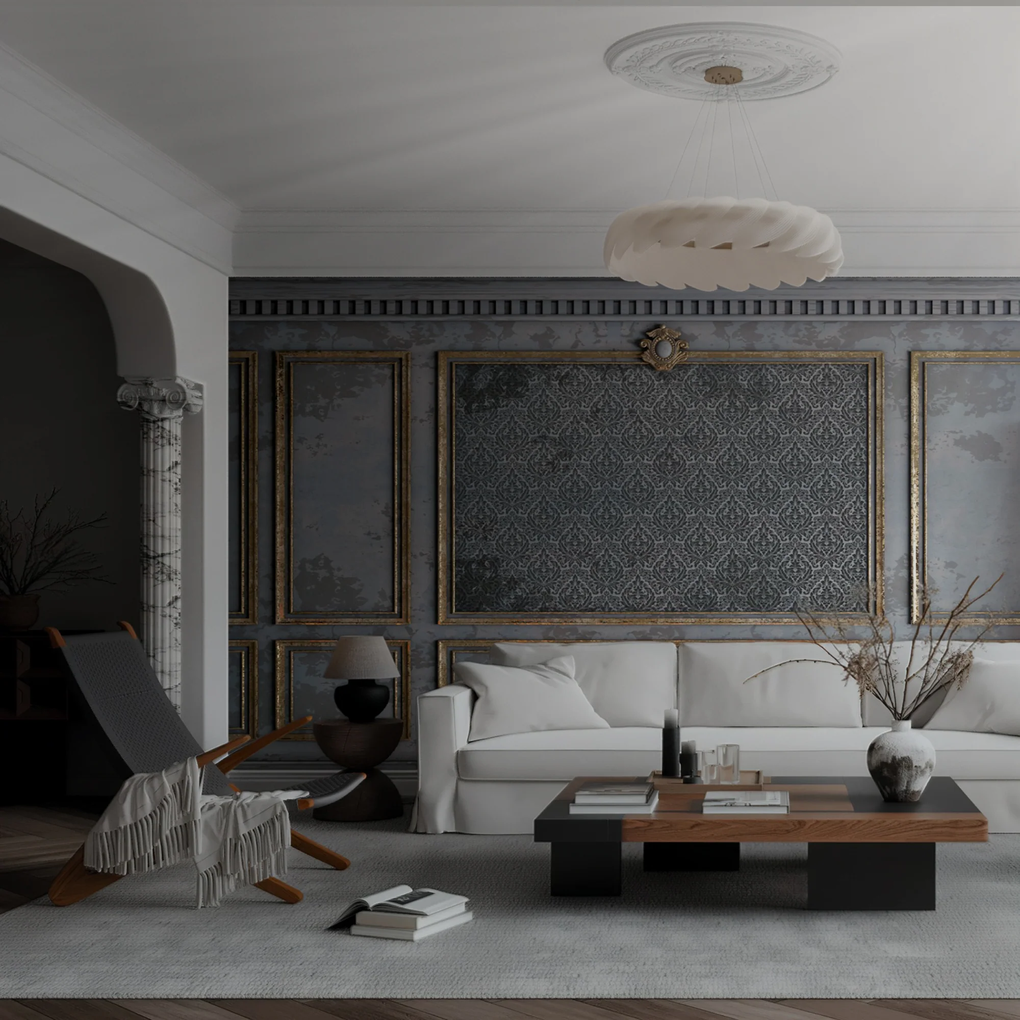 Designtapete Baroque Frames - Image 4