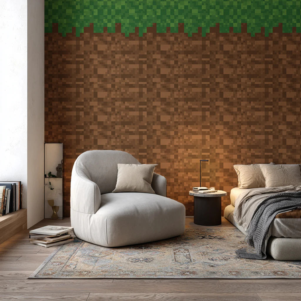 Designtapete Block Dirt - Image 3