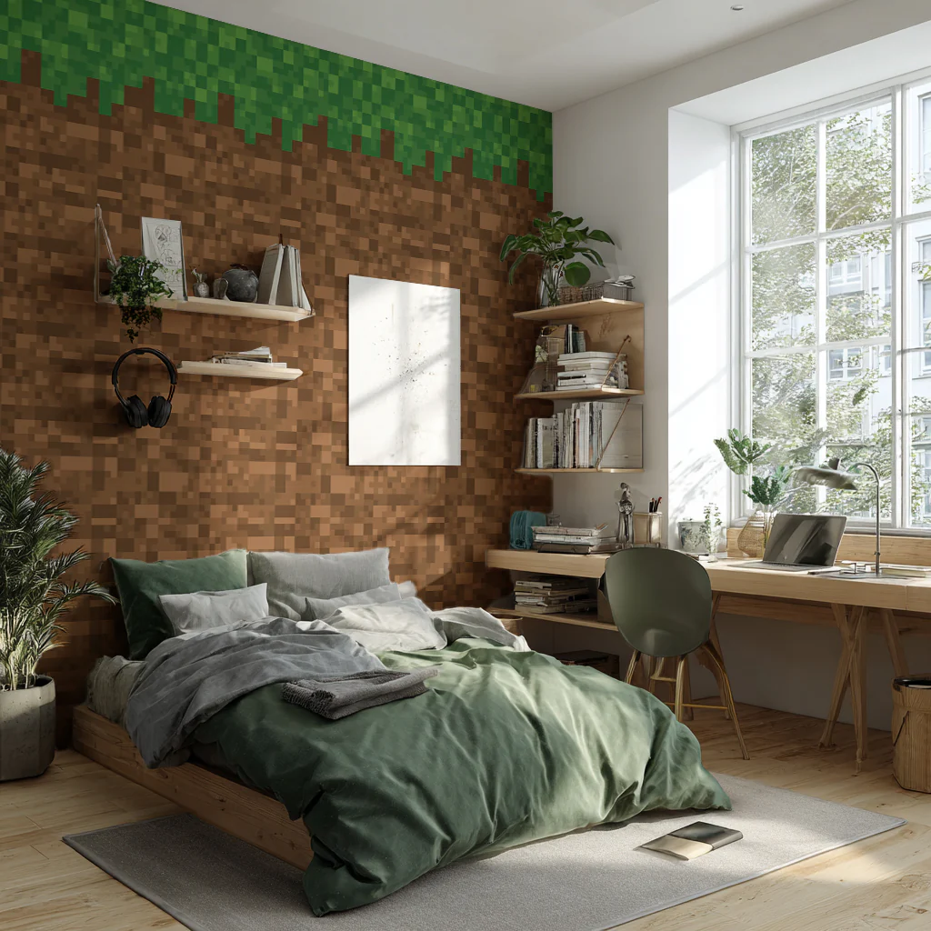 Designtapete Block Dirt - Image 4