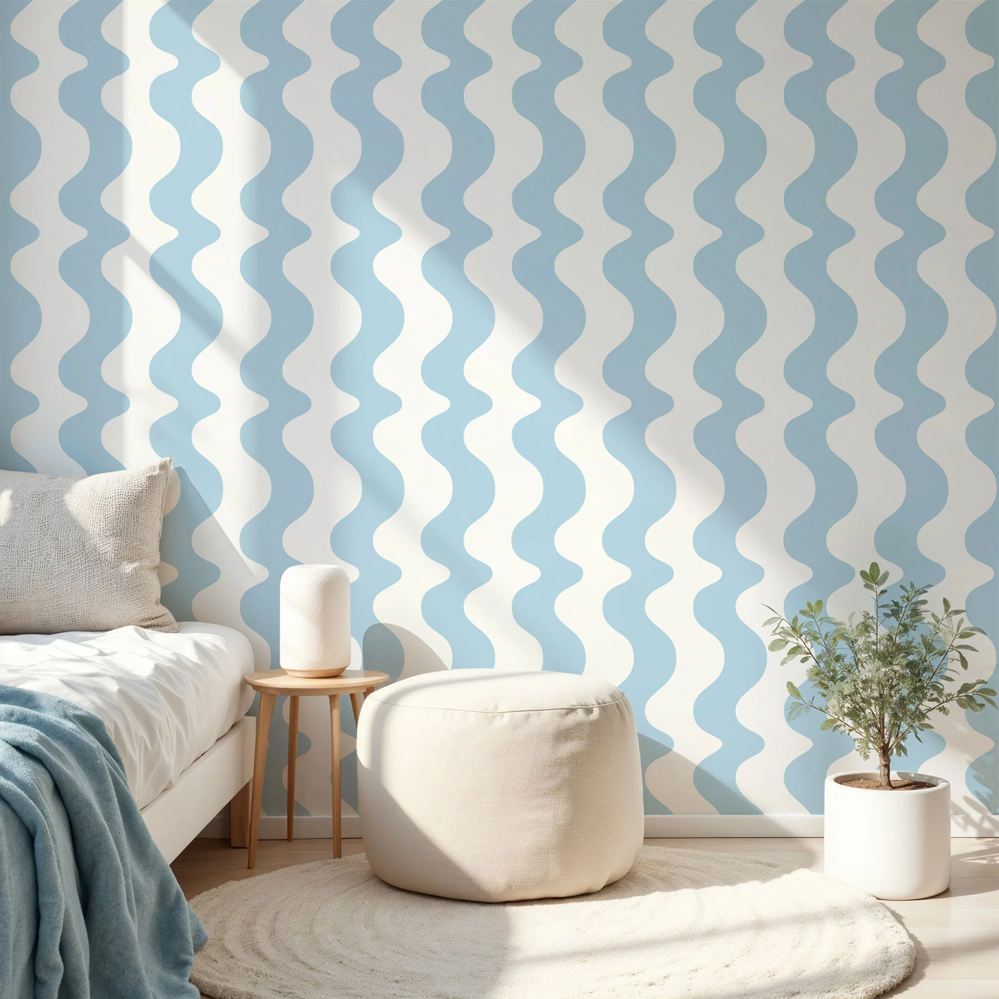 Designtapete Blue Waves - Image 4