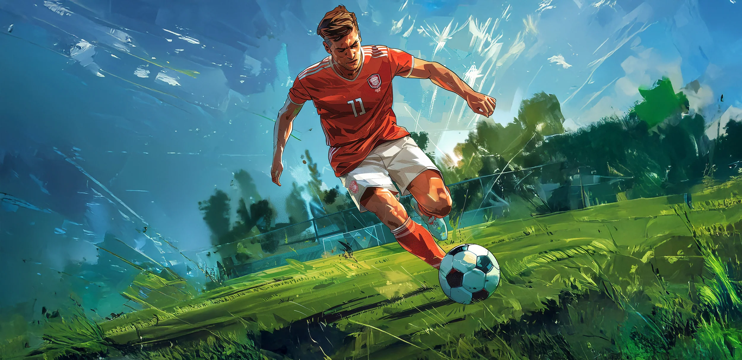 Designtapete Fussball Action - Image 7