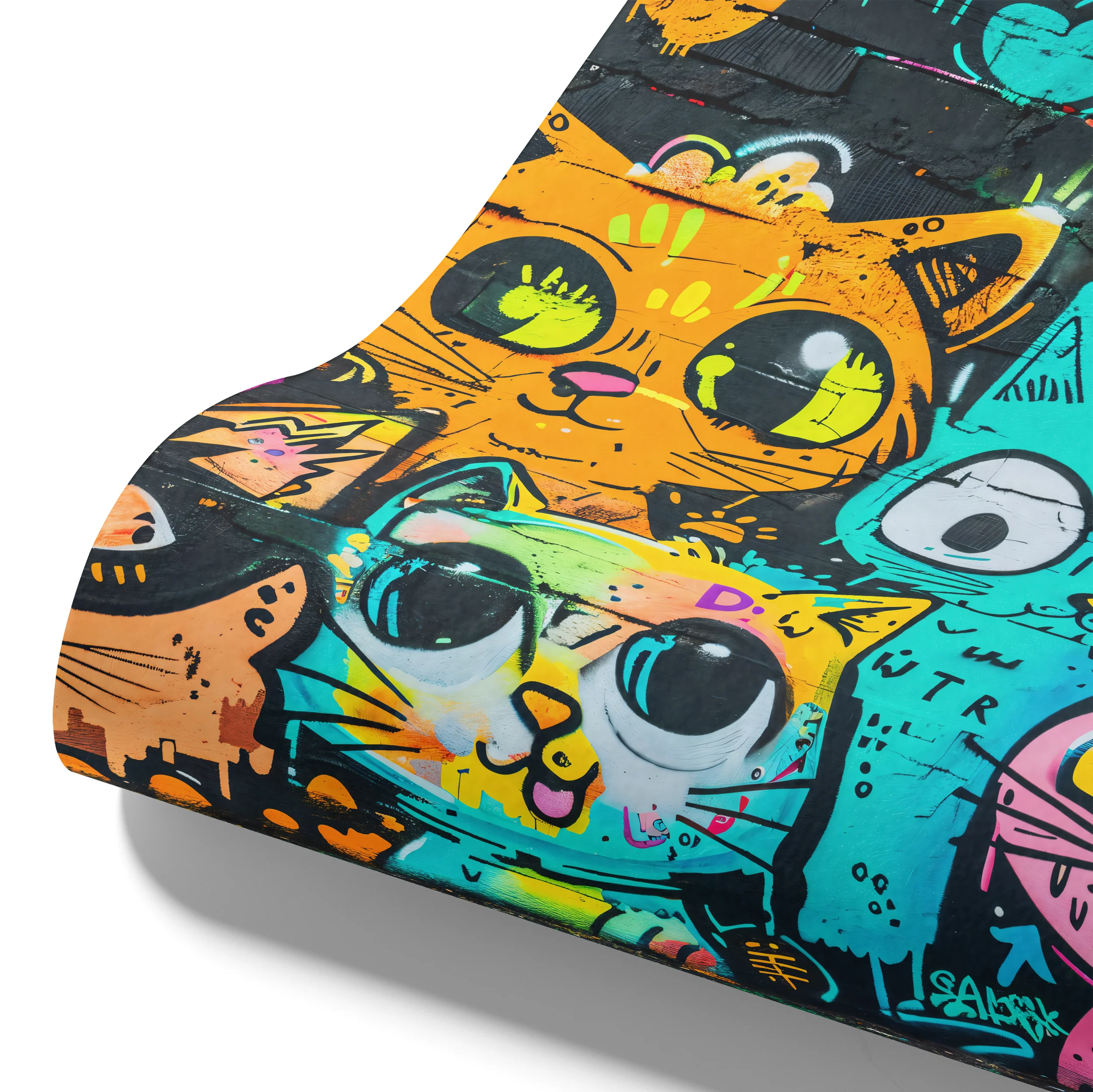 Designtapete Graffiti Katzen - Image 7
