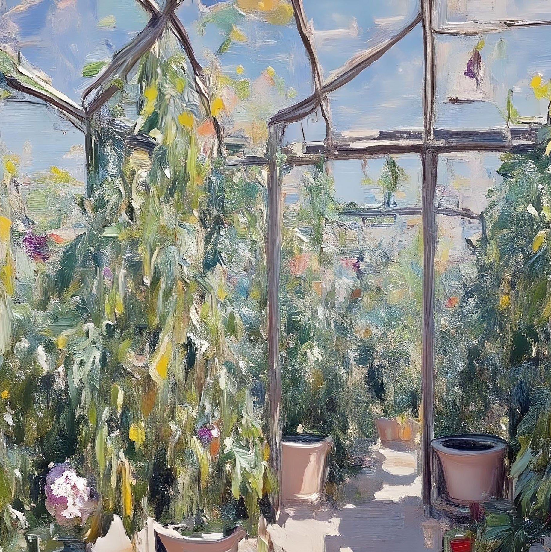 Designtapete Greenhouse Garden - Image 2