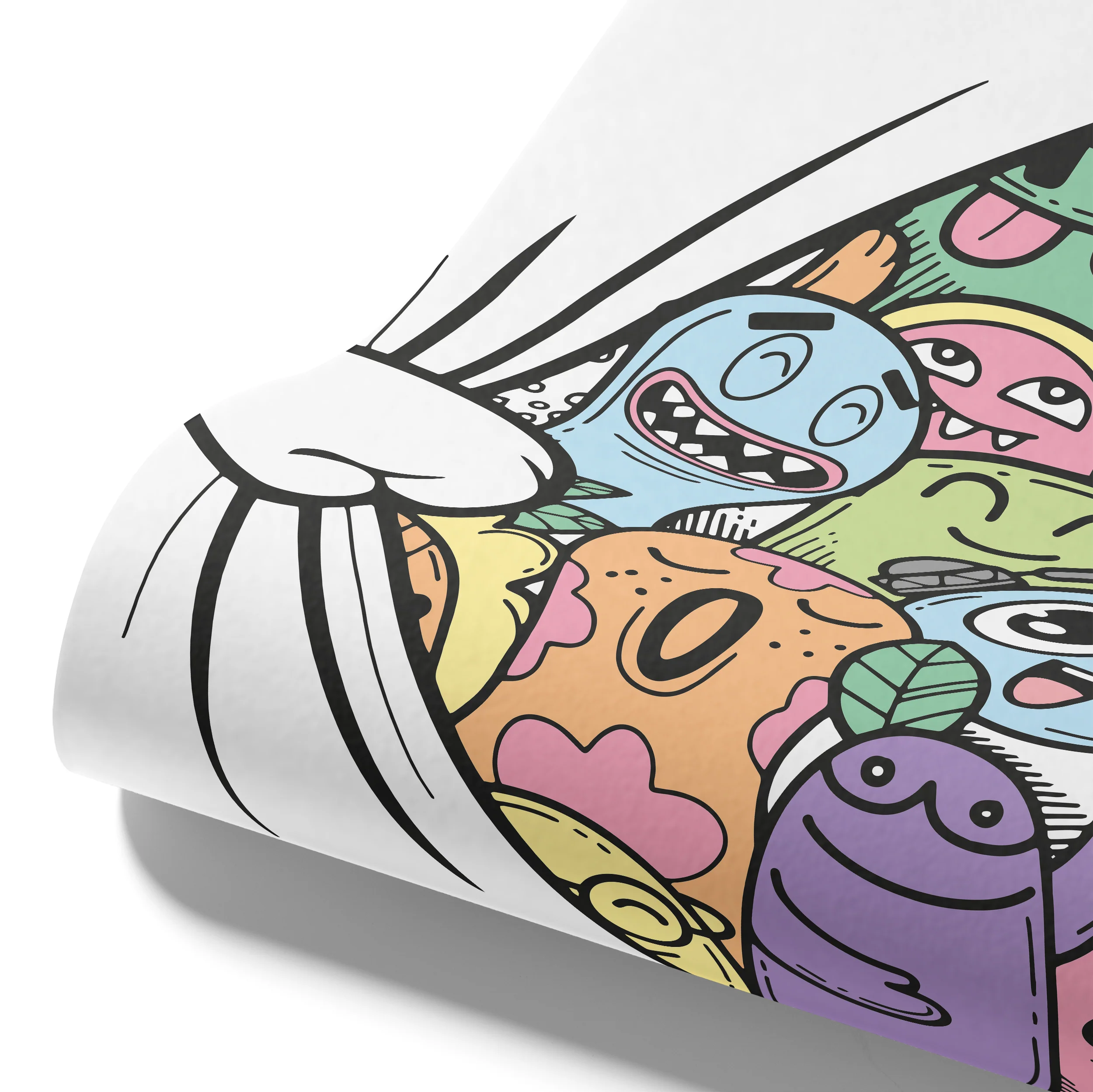 Designtapete Hidden Doodle - Image 4