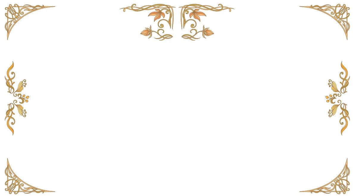 Designtapete Jugendstil Rahmen - Image 5