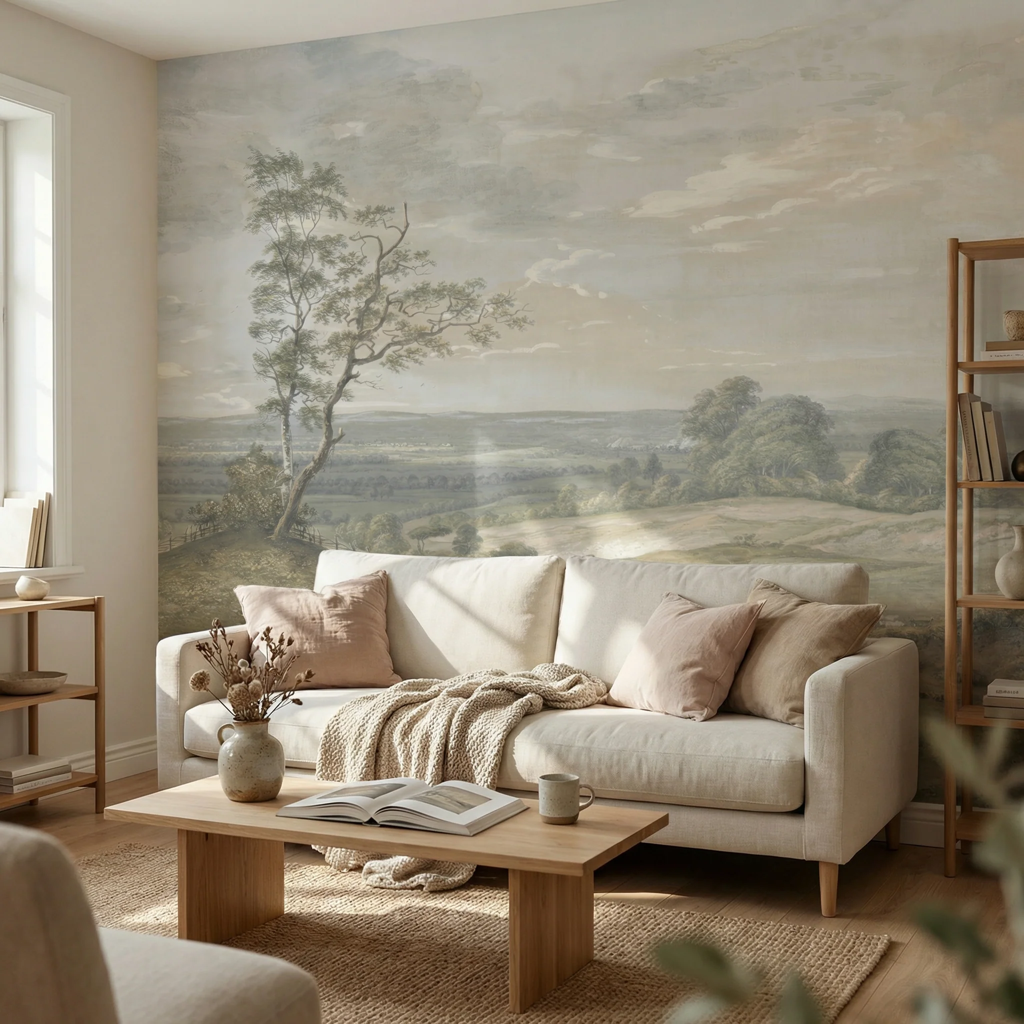 Design­tapete Vintage Land­schaft - Image 4