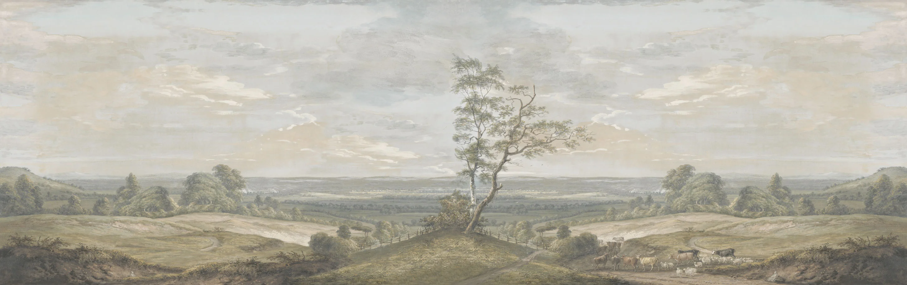 Design­tapete Vintage Land­schaft - Image 7