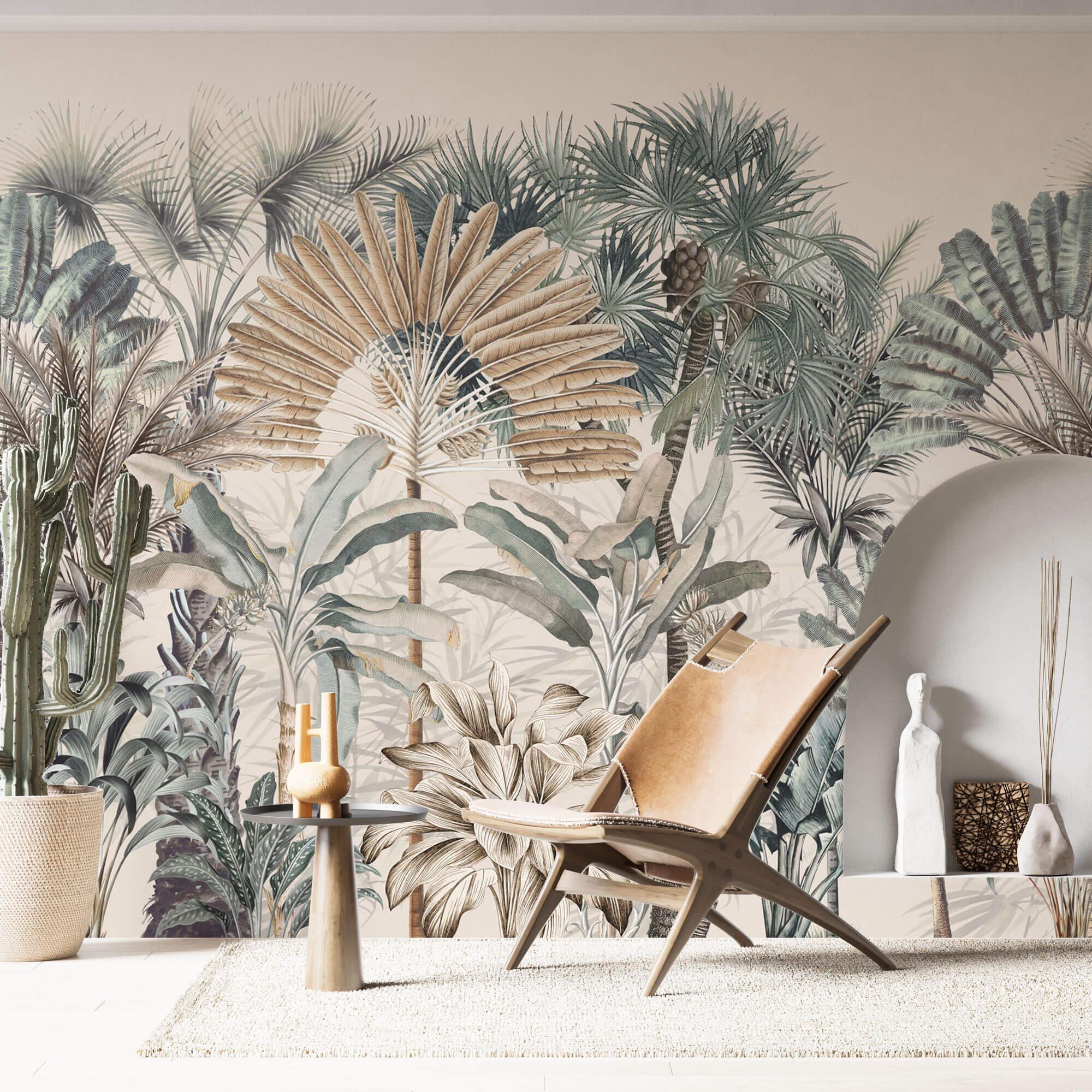 Designtapete Vintage Tropen - Image 3
