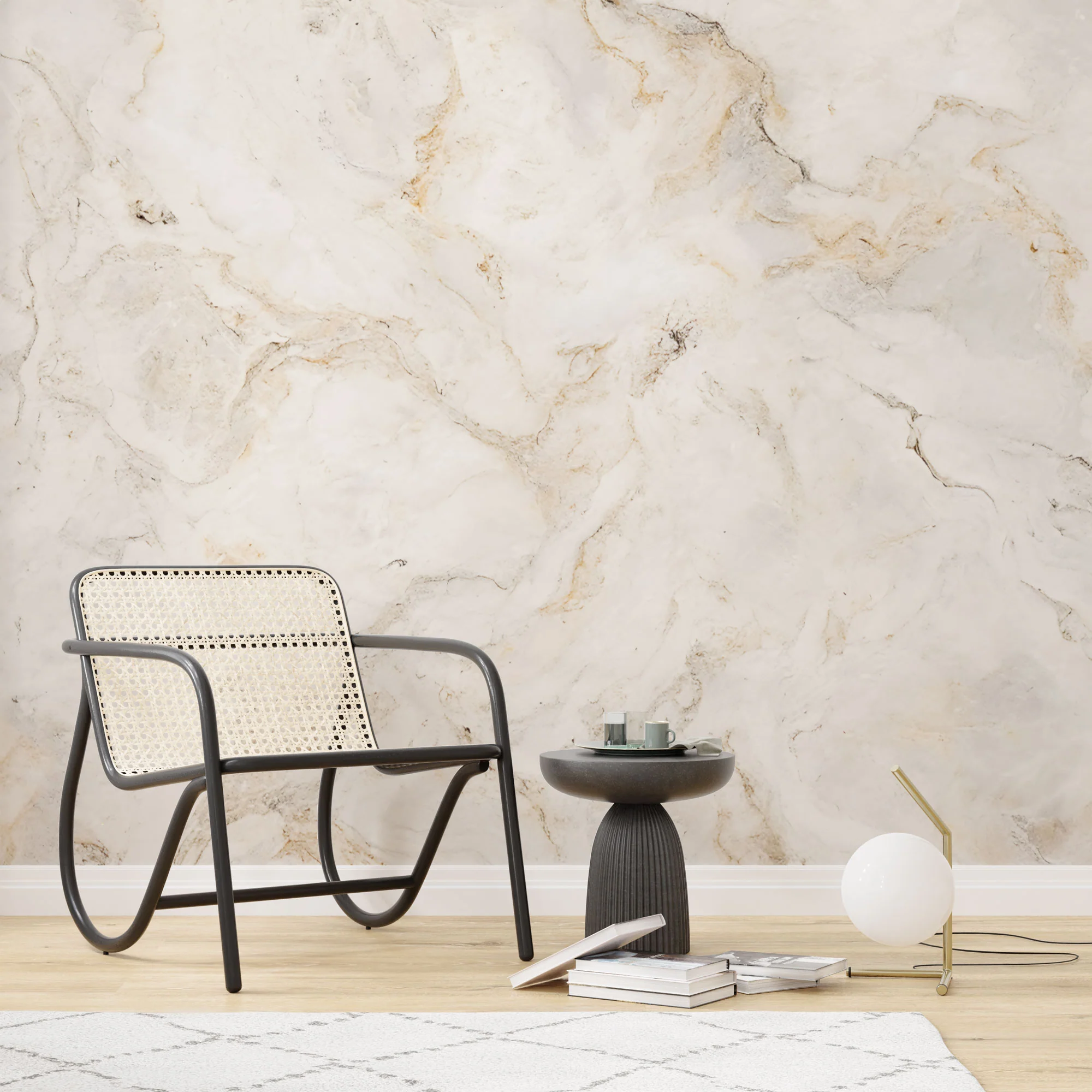 Design­tapete Wolken­marmor - Image 3