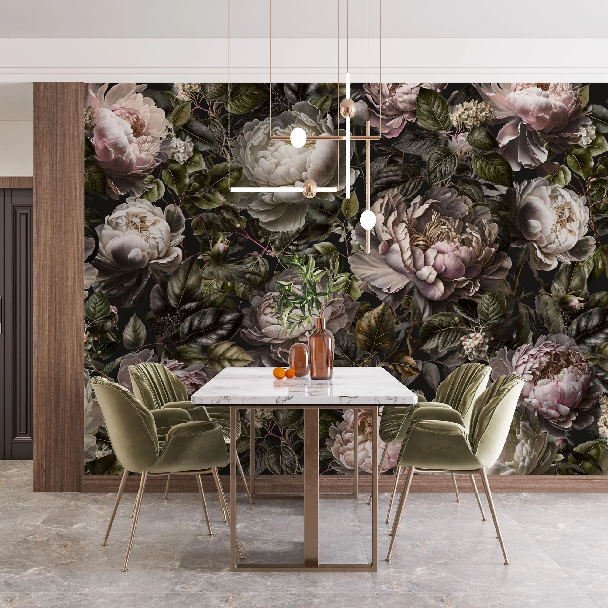 Fototapete Blumen ­Ro­mance - Image 4