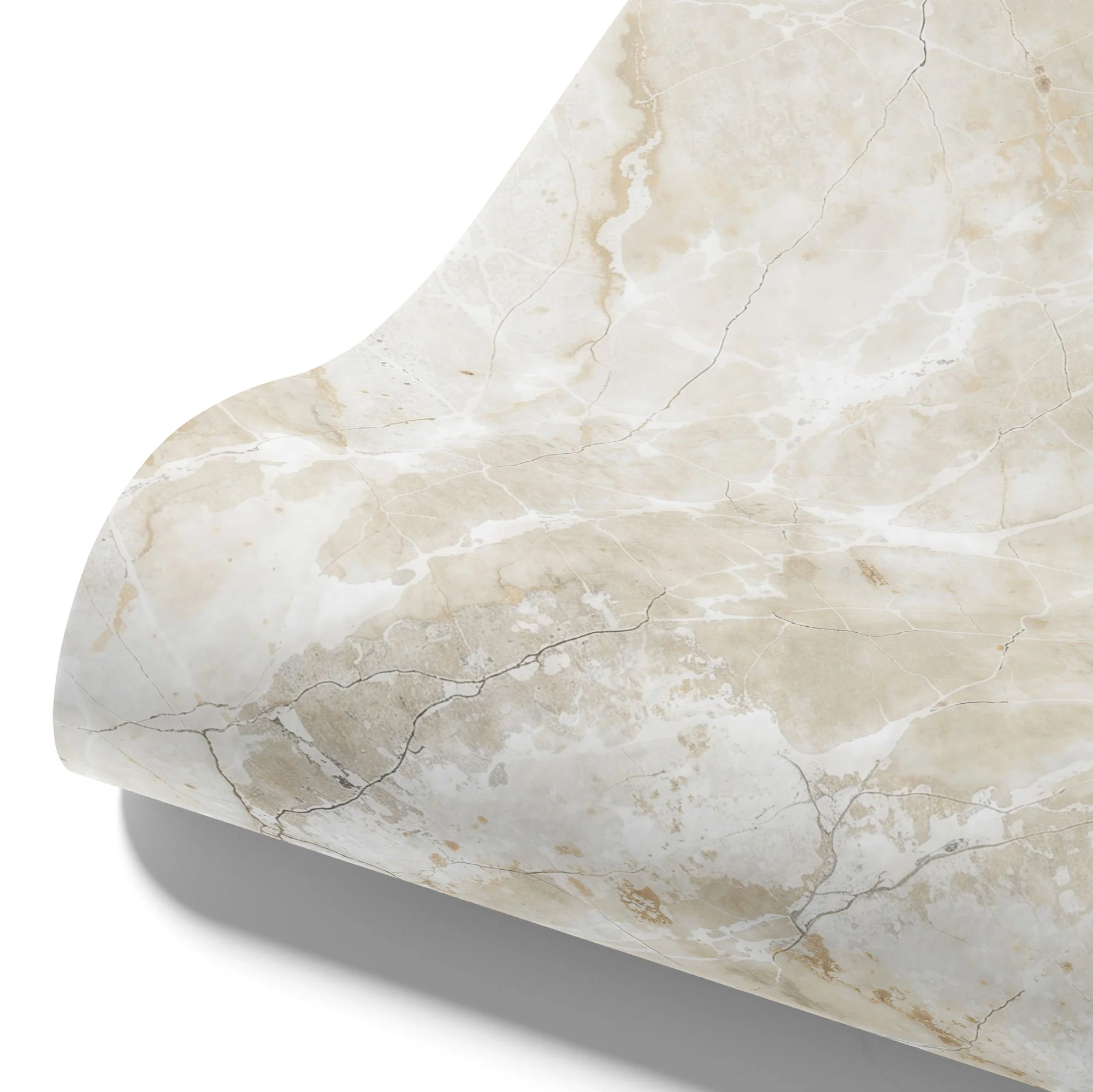 Foto­tapete Marmor­stein pastell­beige - Image 6