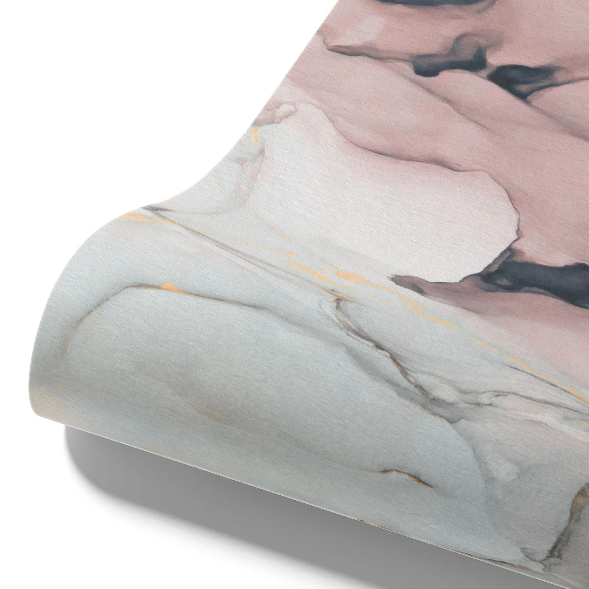 Fototapete Malerei Aquarell grau­-rosa - Image 5