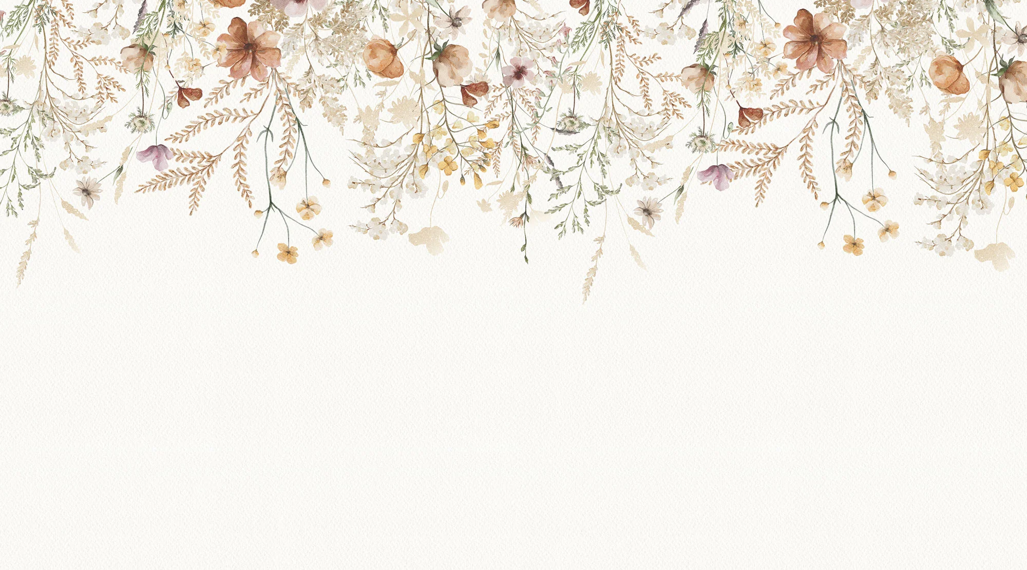 Foto­tapete Vin­tage Flower Bor­der - Image 6