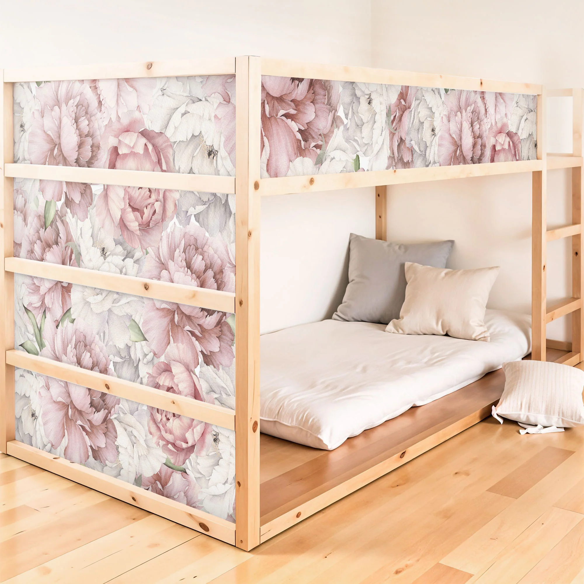 Bett­aufkleber Set für IKEA Kura - Blooming Spring - Image 2