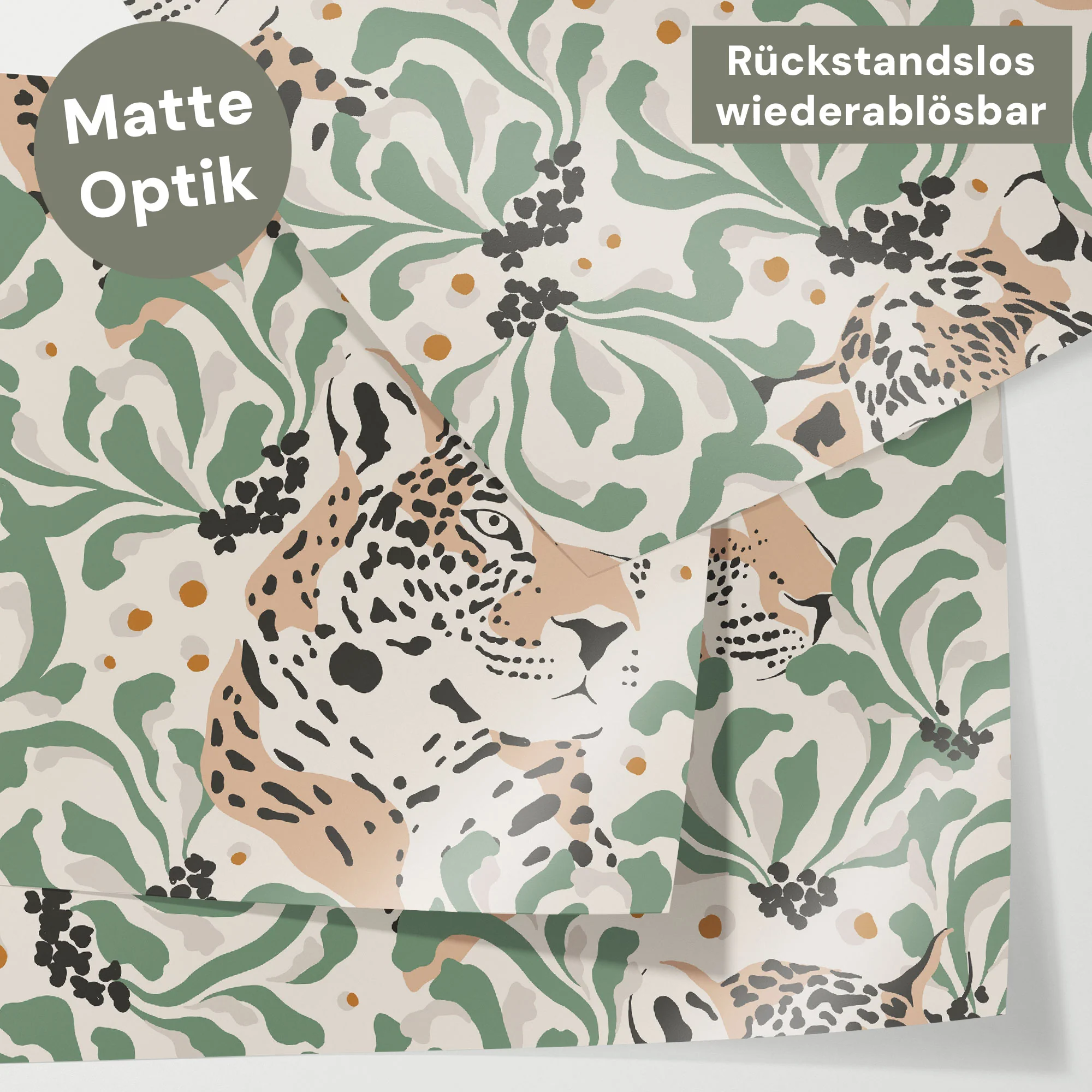 Bett­aufkleber Set für IKEA Kura - Boho Dschungel - Image 5