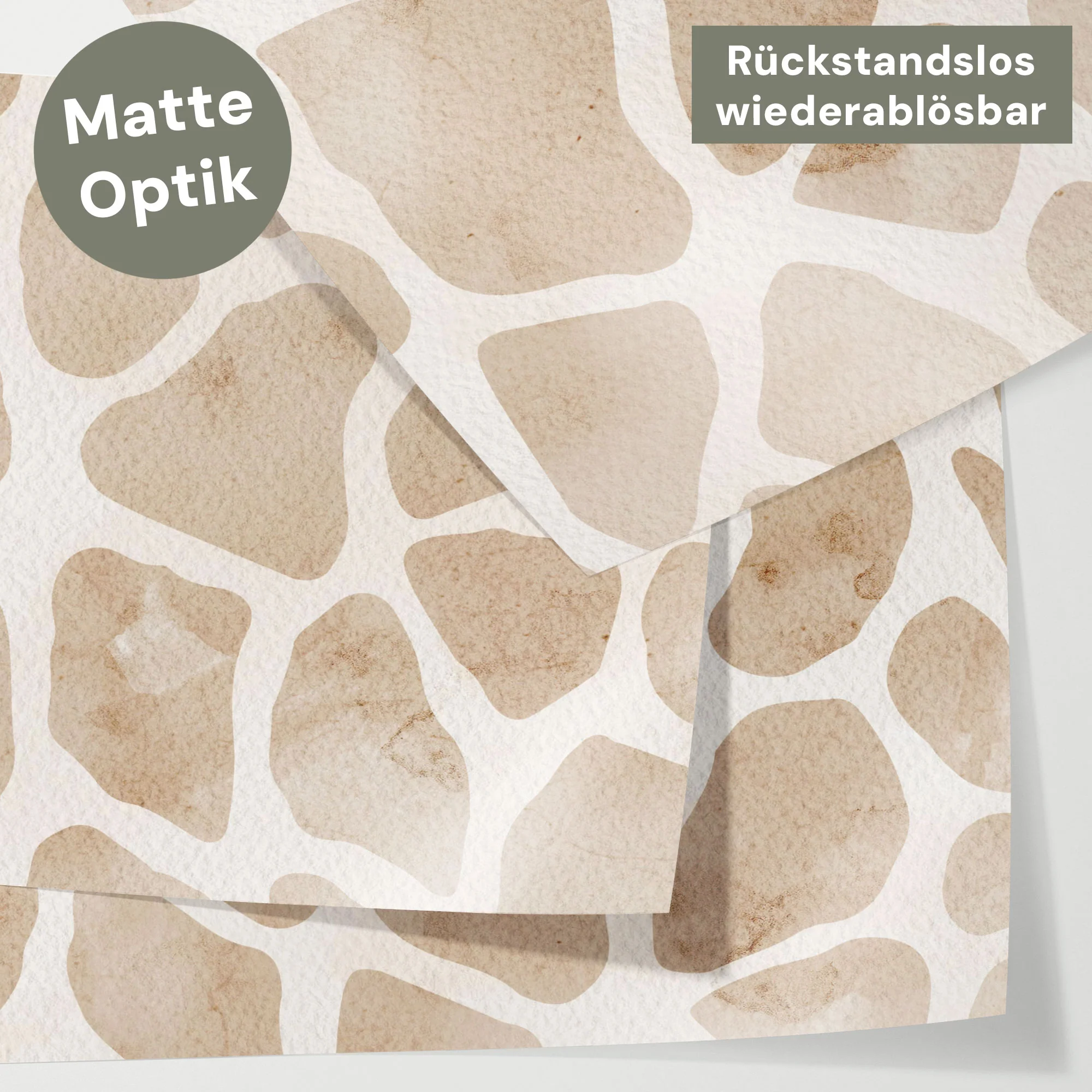 Bett­aufkleber Set für IKEA Kura - Giraffenmuster - Image 4
