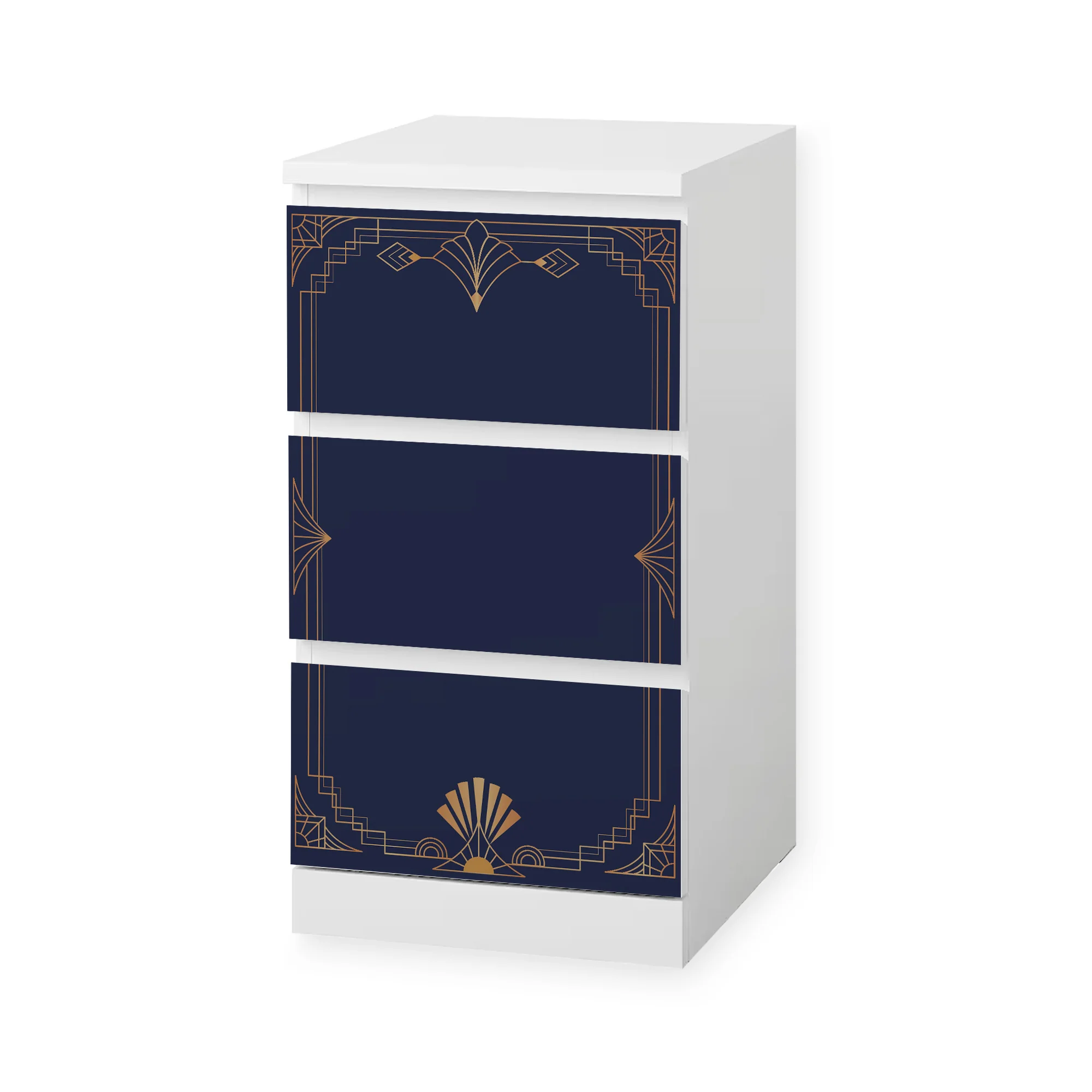 IKEA Malm Möbelfolie Art Deco Rahmen - Image 5