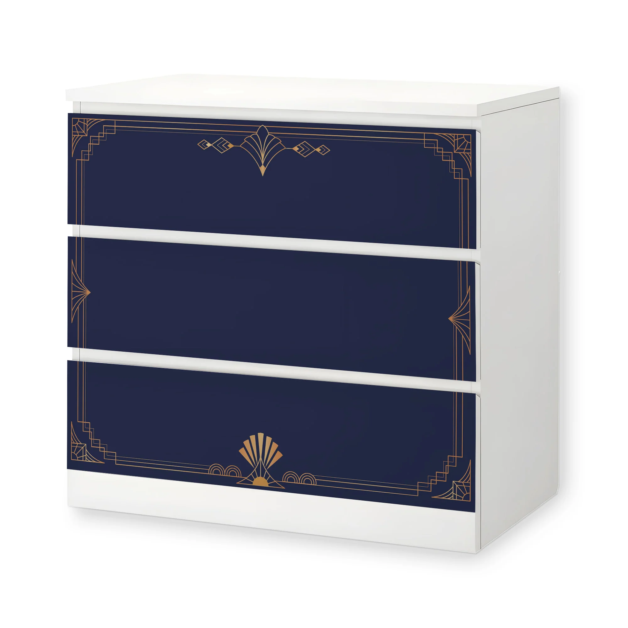 IKEA Malm Möbelfolie Art Deco Rahmen - Image 7