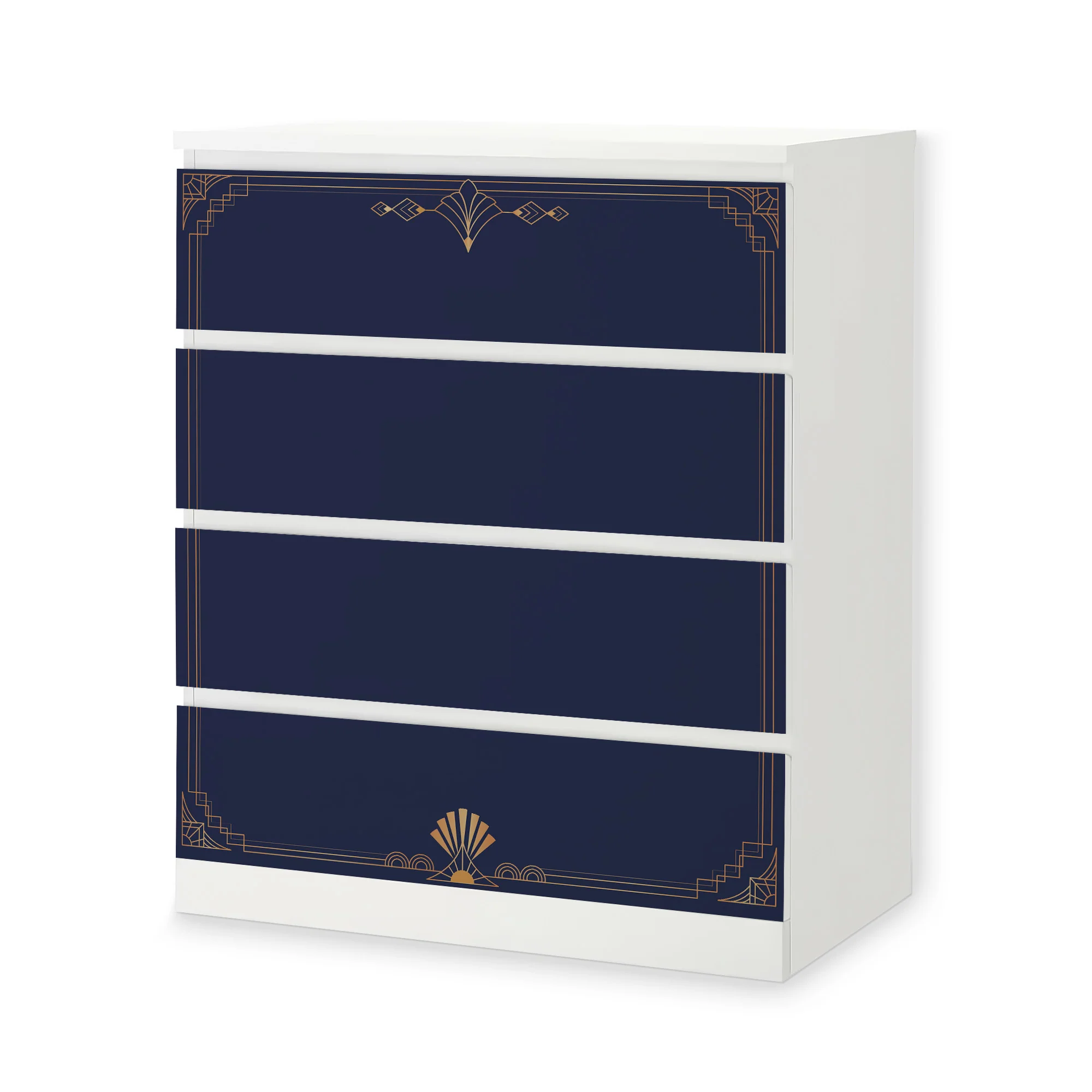IKEA Malm Möbelfolie Art Deco Rahmen - Image 8