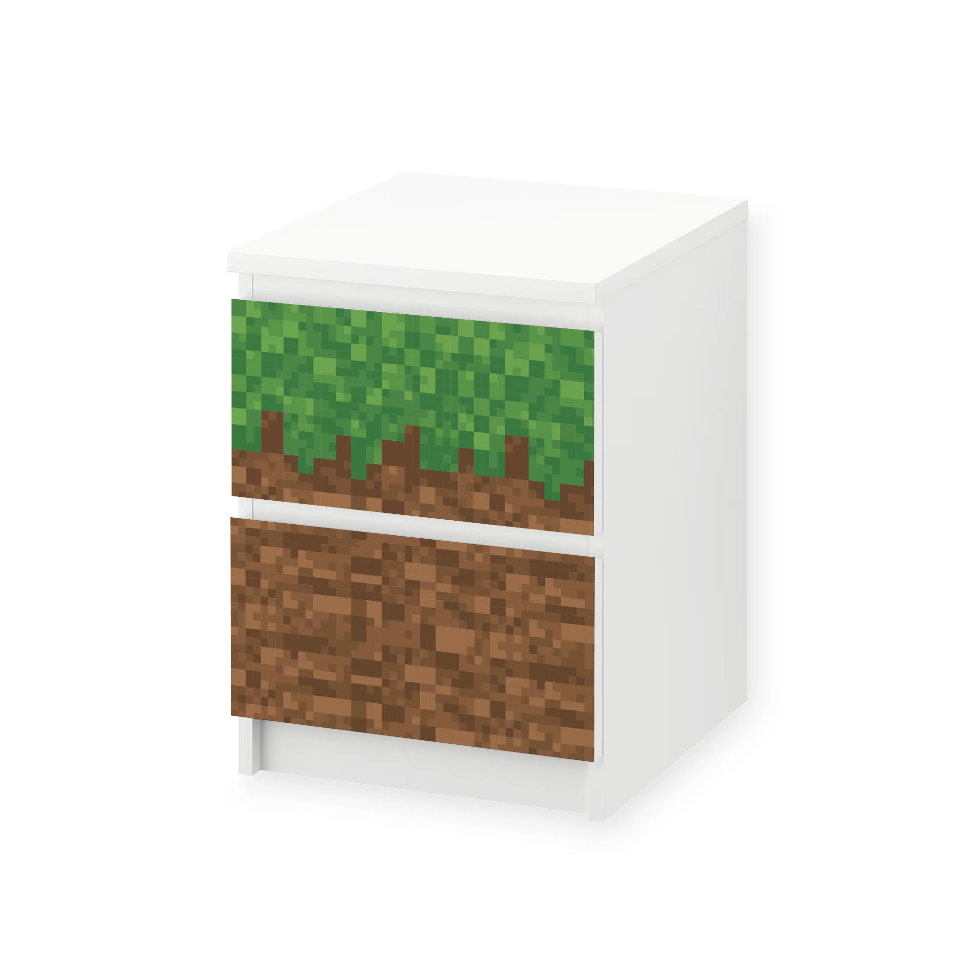 IKEA Malm Möbelfolie Block Dirt - Image 4