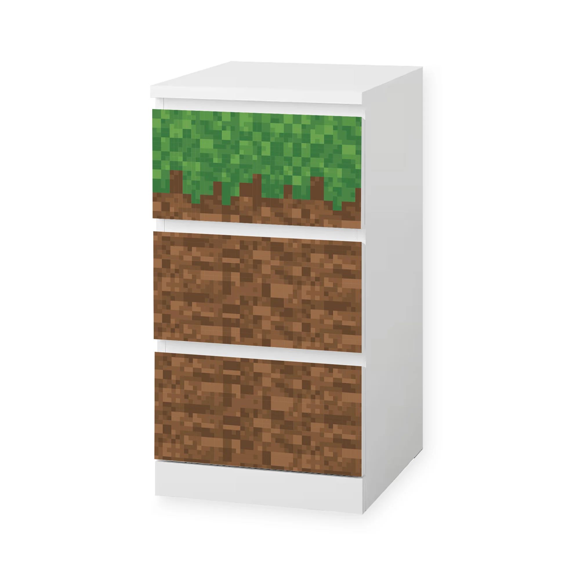 IKEA Malm Möbelfolie Block Dirt - Image 5