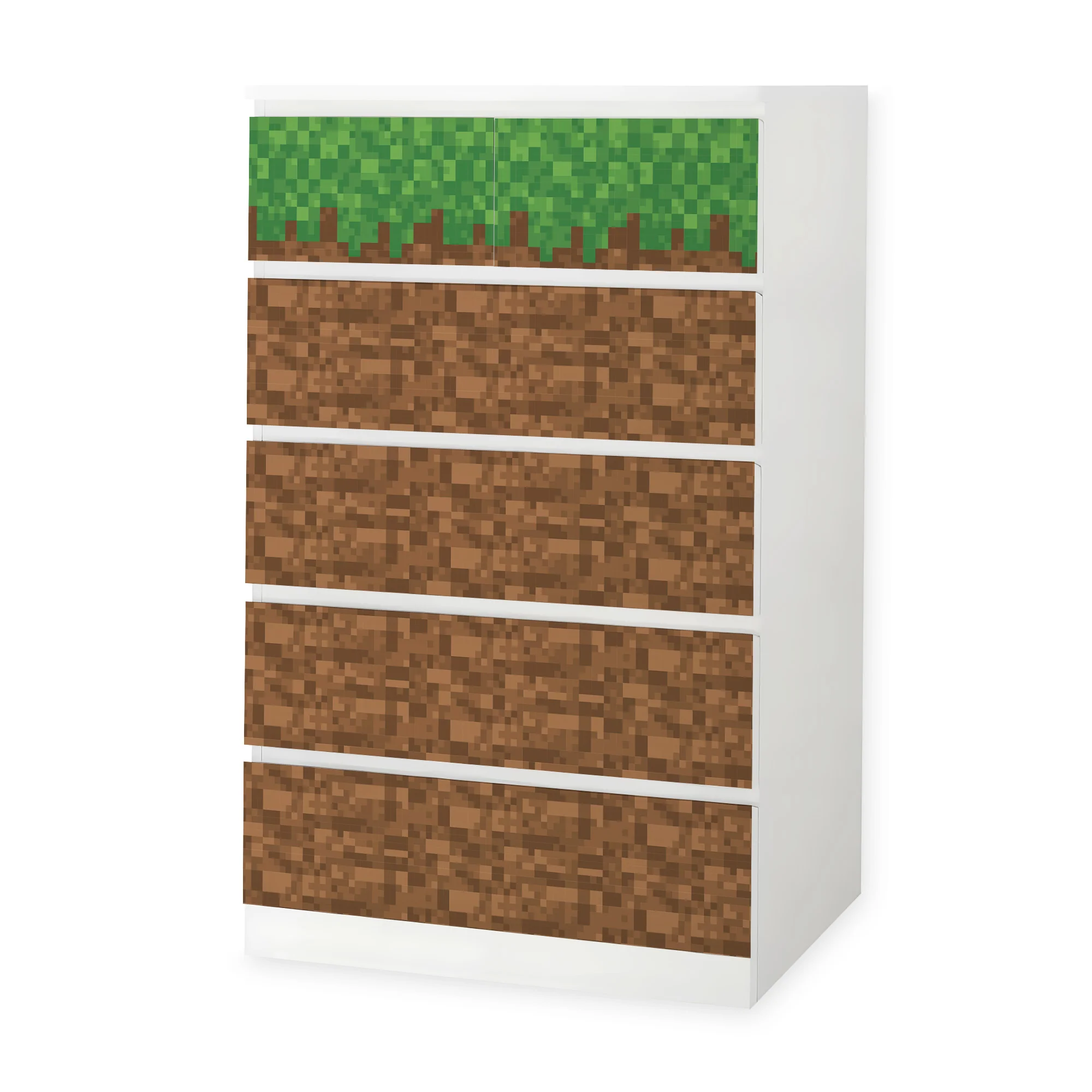 IKEA Malm Möbelfolie Block Dirt - Image 9