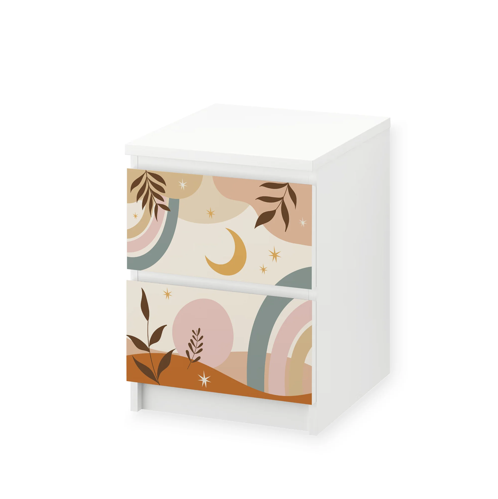 IKEA Malm Möbelfolie Boho Formen - Image 3