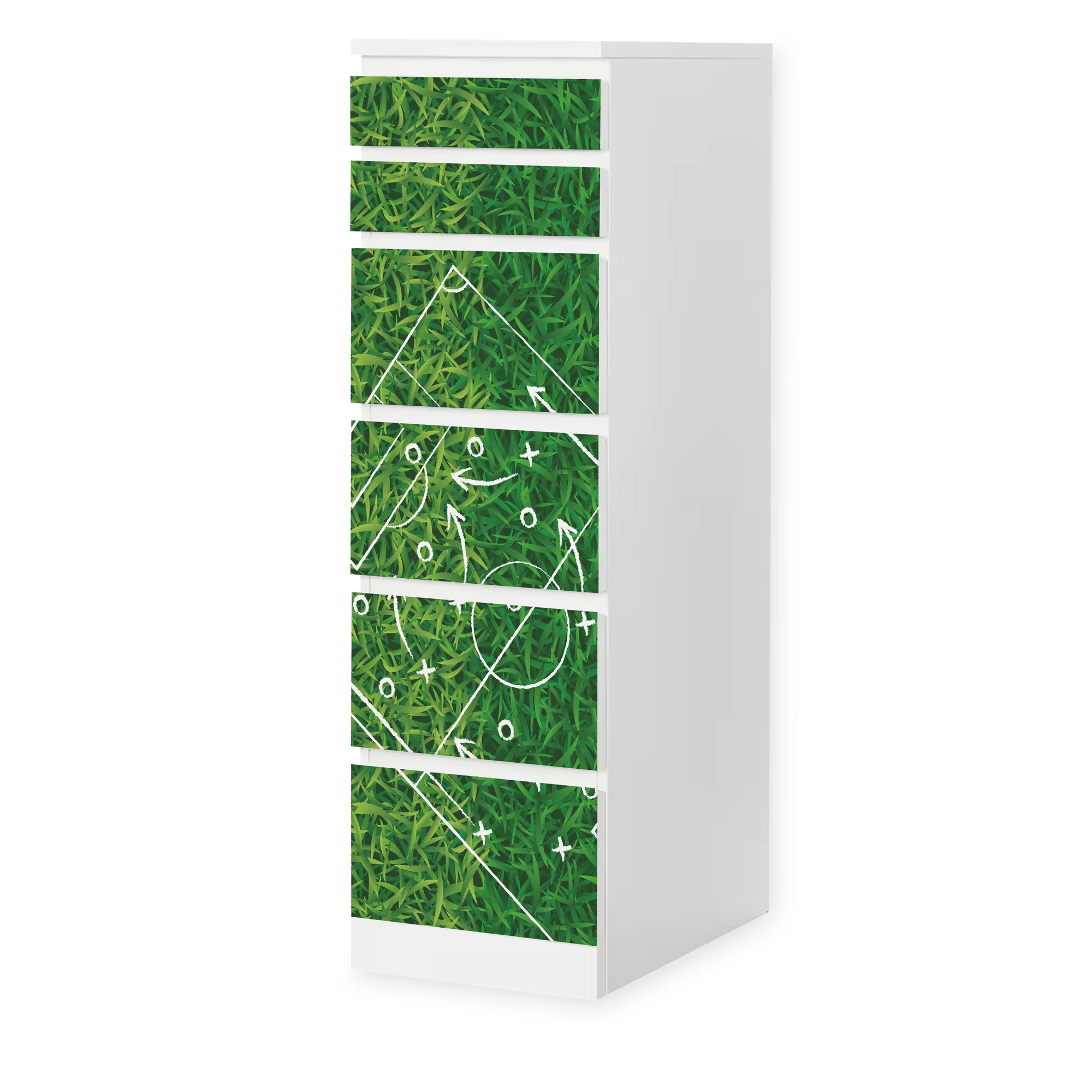 IKEA Malm Möbelfolie Fußball Rasen - Image 4