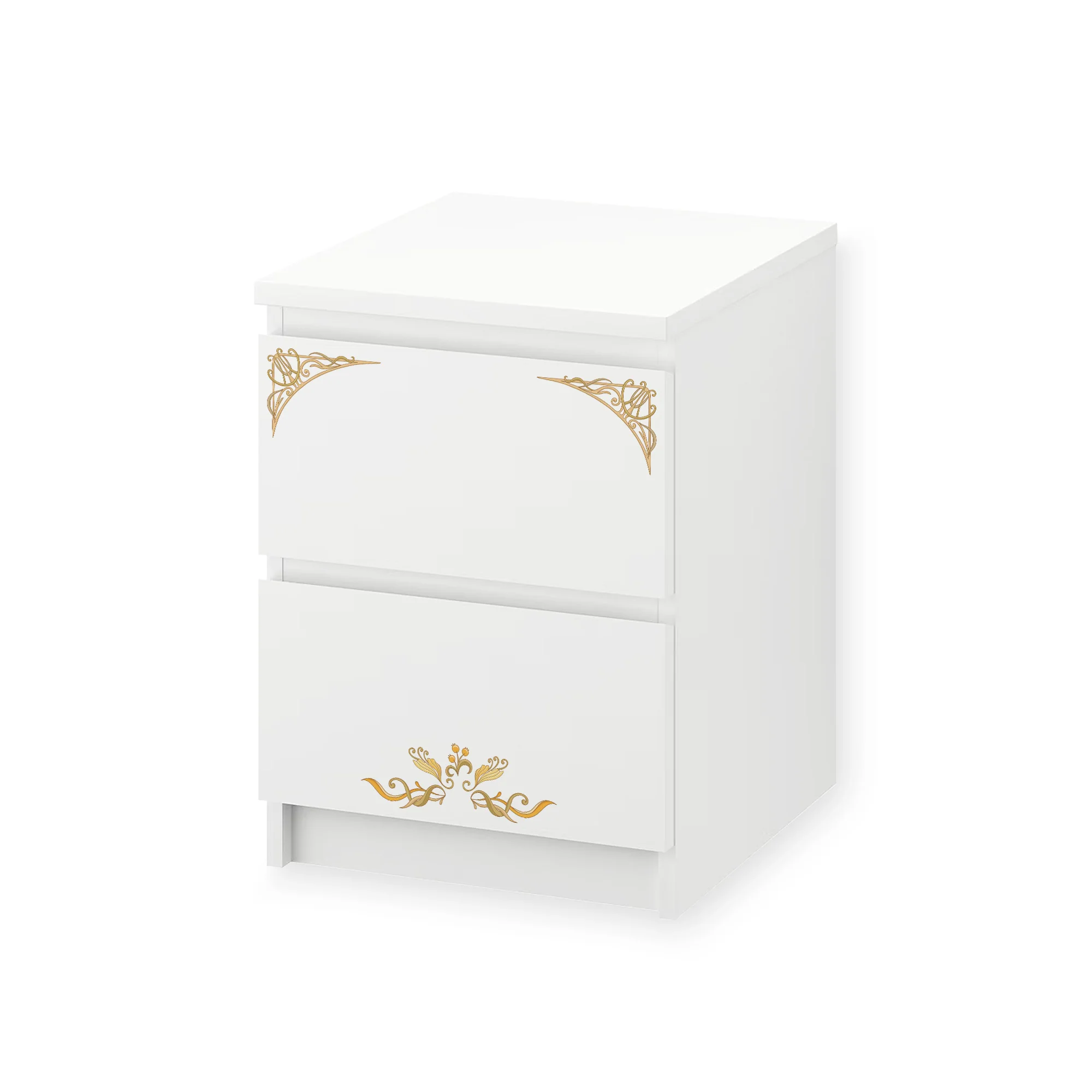 IKEA Malm Möbelfolie Jugendstil Rahmen - Image 4