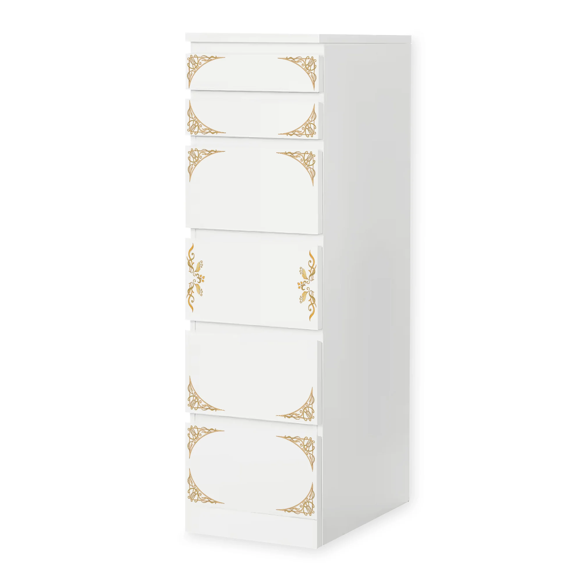 IKEA Malm Möbelfolie Jugendstil Rahmen - Image 6