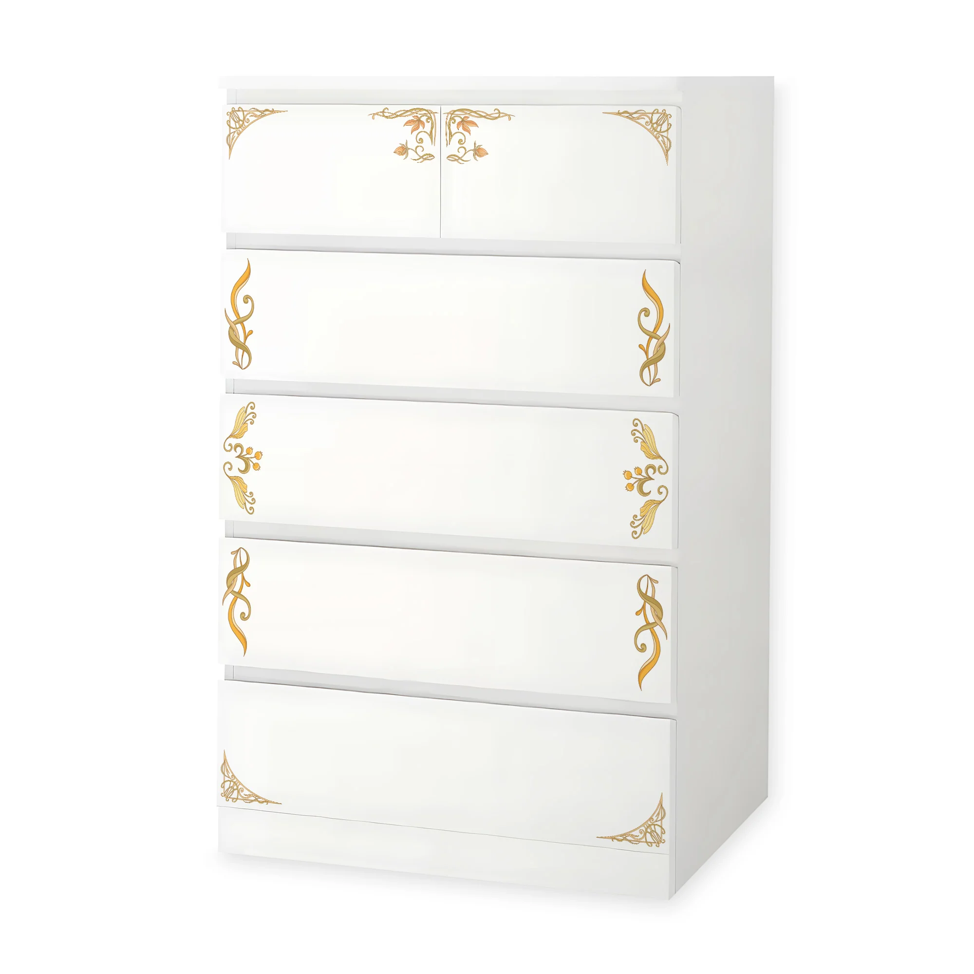 IKEA Malm Möbelfolie Jugendstil Rahmen - Image 9