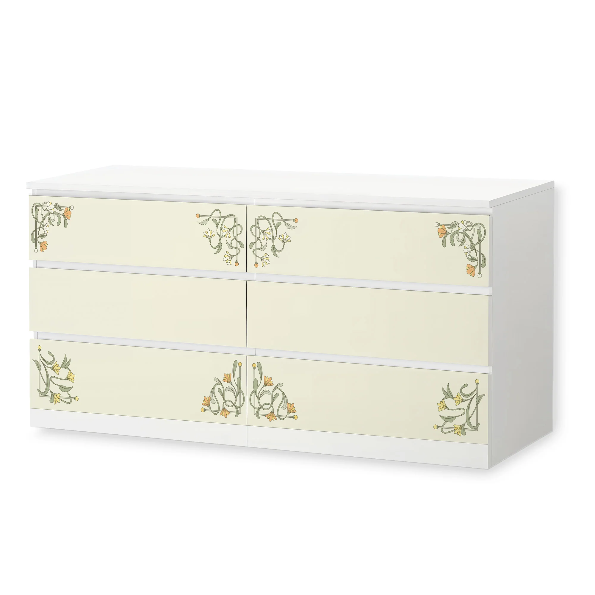 IKEA Malm Möbelfolie Jugendstil Ranken - Image 10