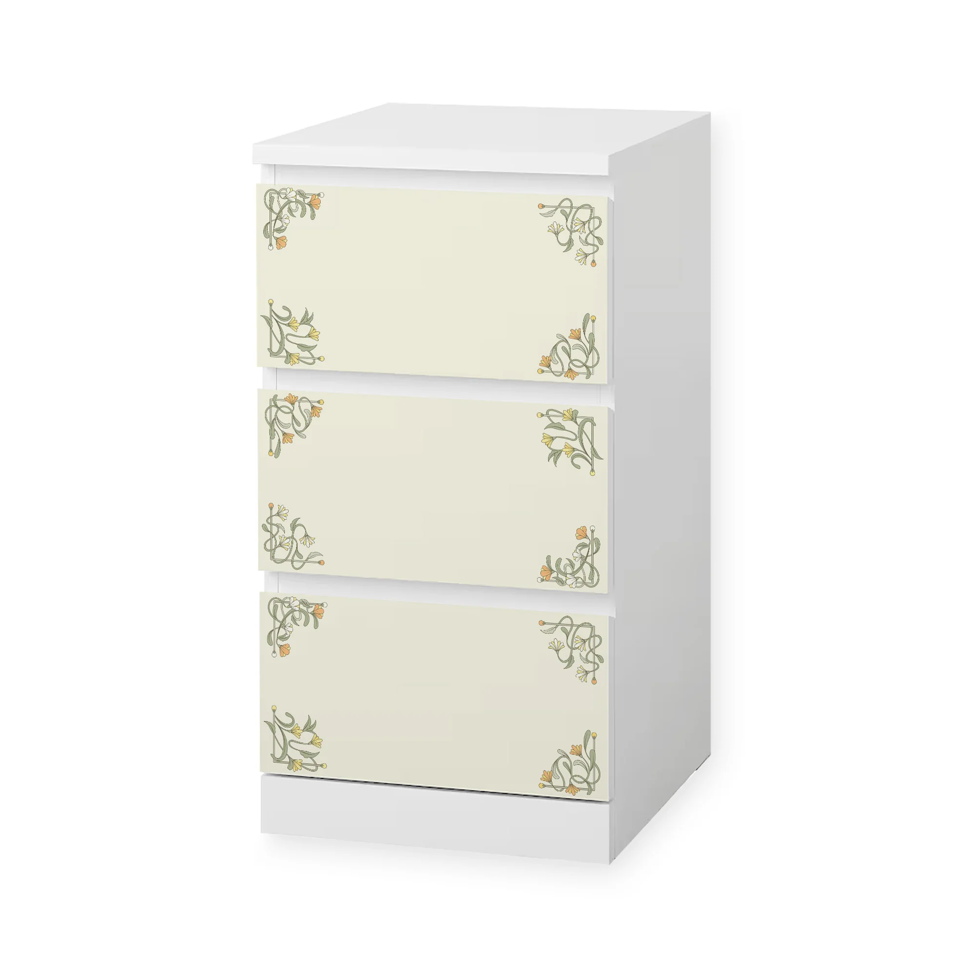 IKEA Malm Möbelfolie Jugendstil Ranken - Image 5