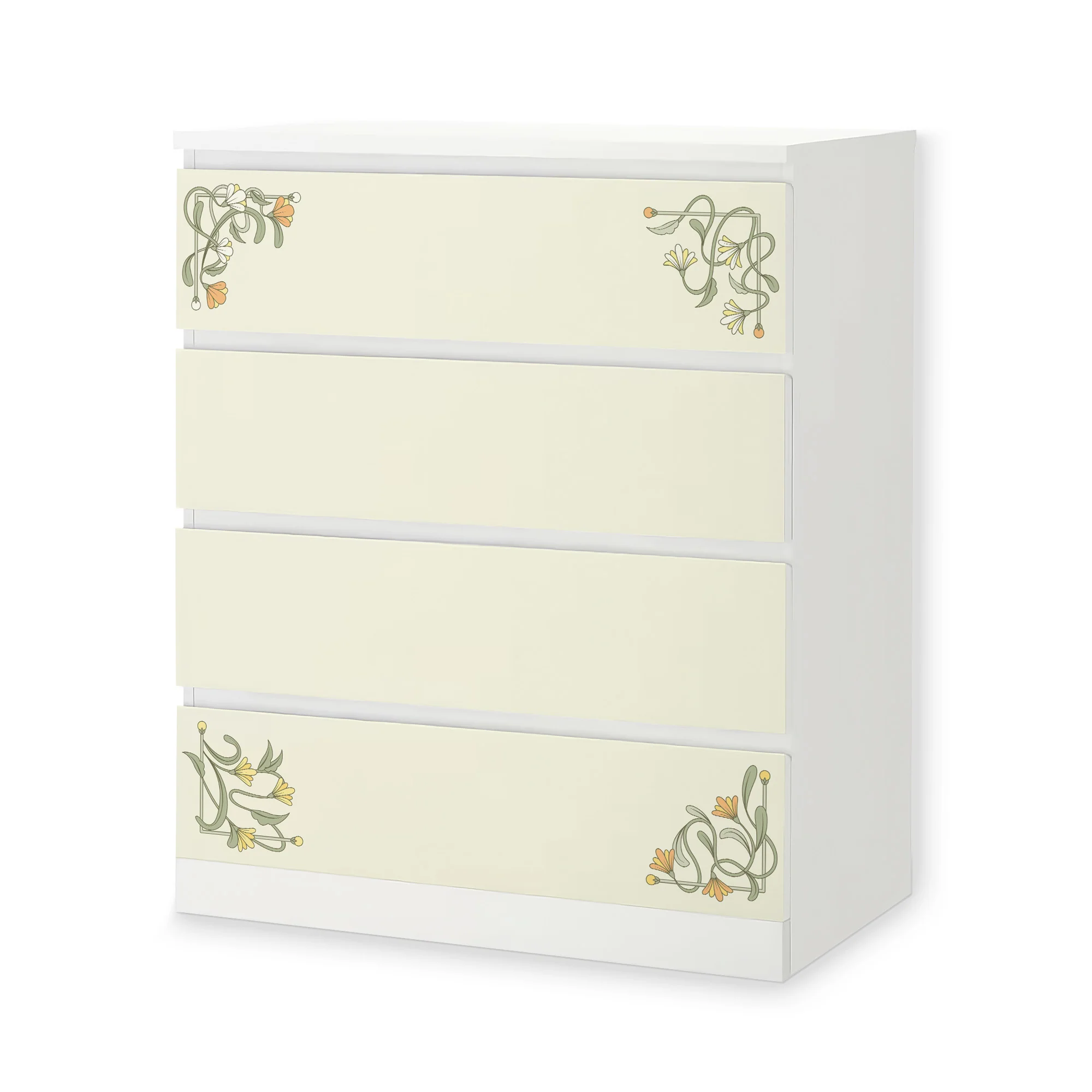 IKEA Malm Möbelfolie Jugendstil Ranken - Image 8