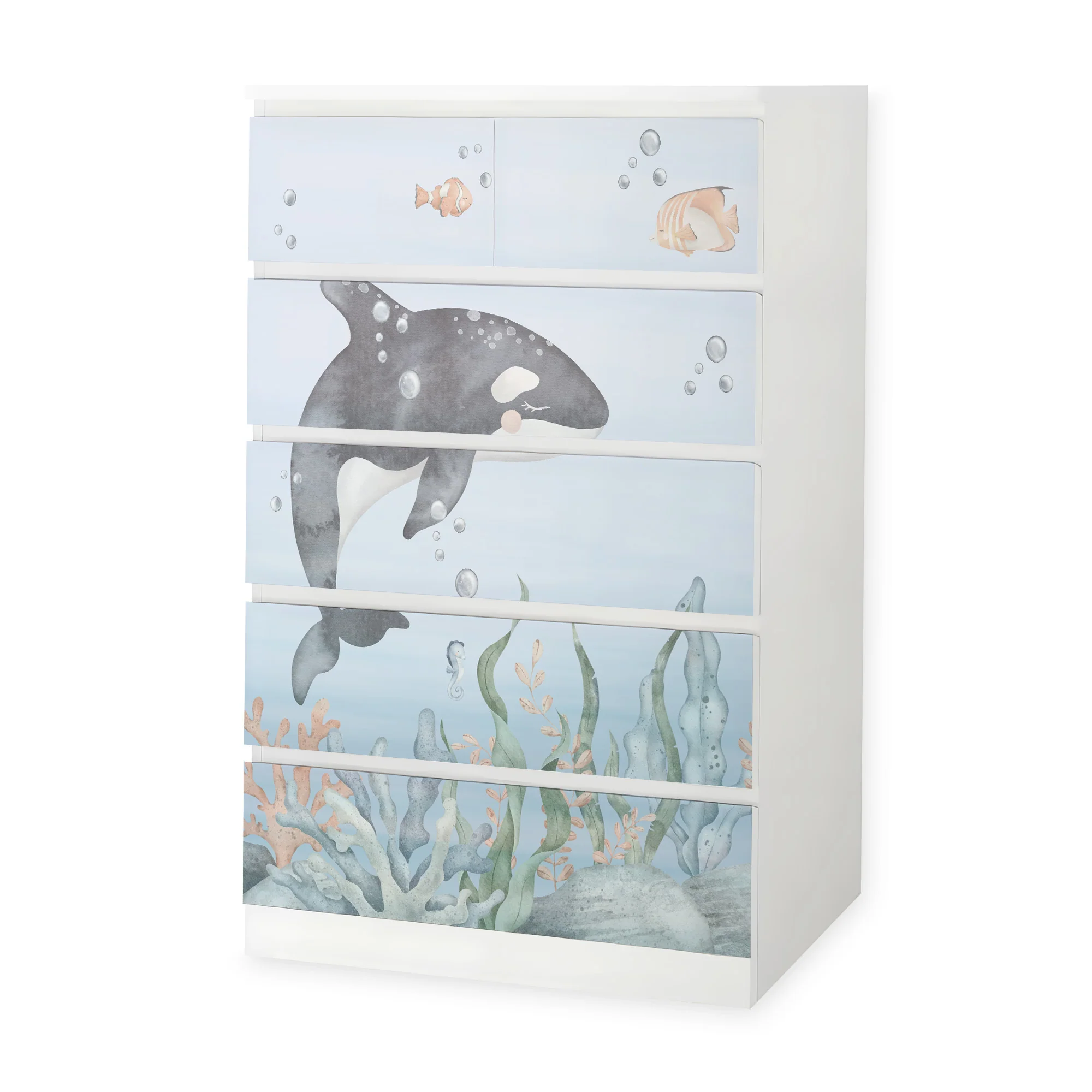 IKEA Malm Möbelfolie Meeresboden - Image 5