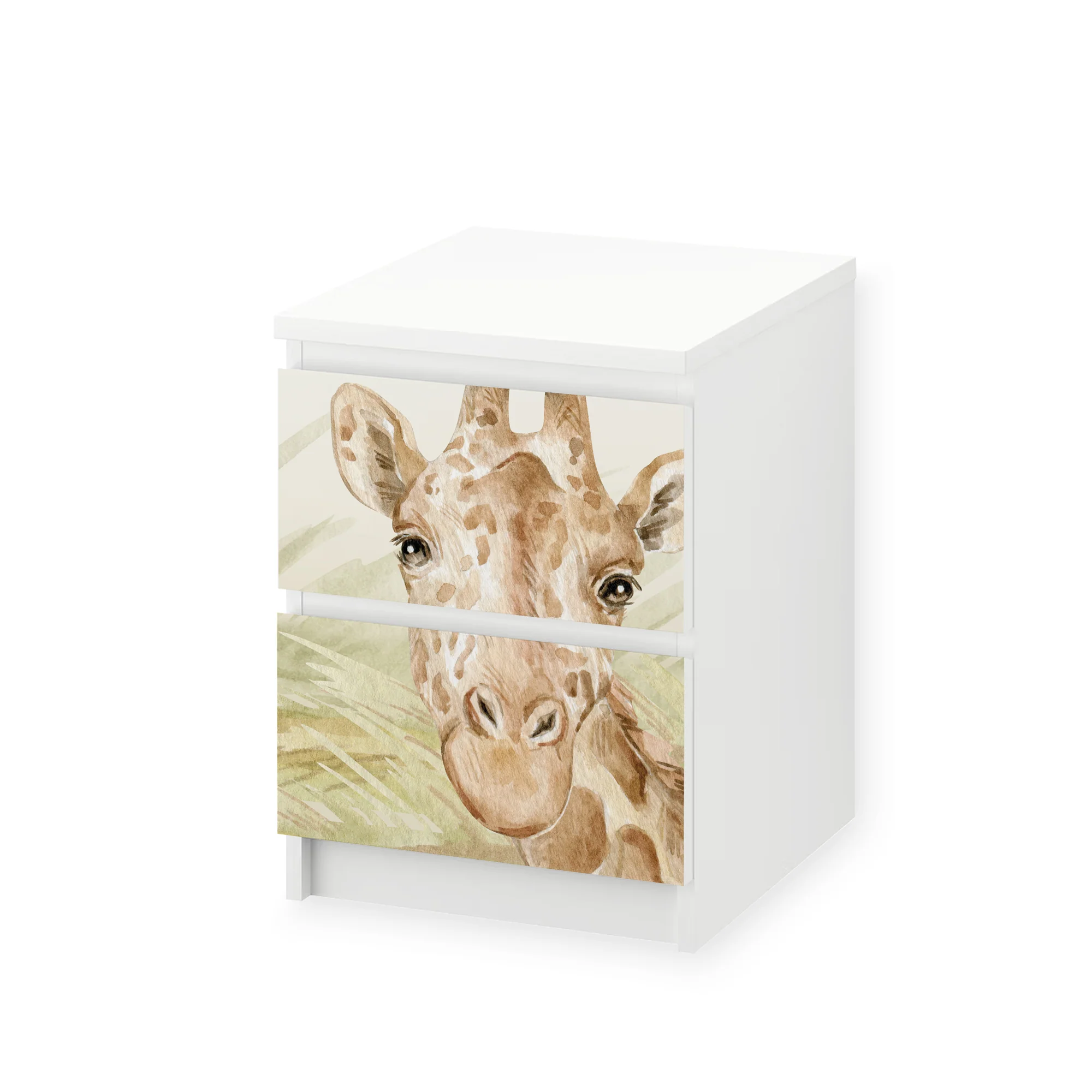 IKEA Malm Möbelfolie Safari Aquarell - Image 3