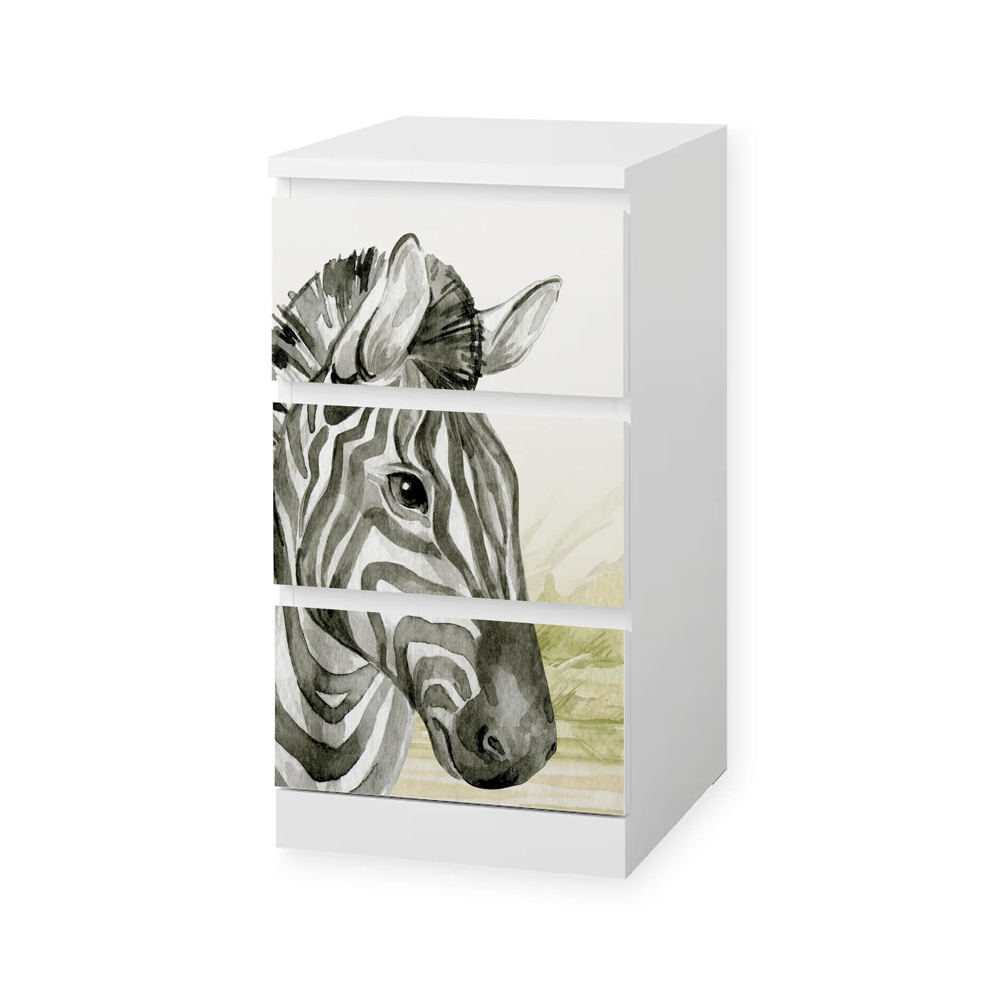 IKEA Malm Möbelfolie Safari Aquarell - Image 4