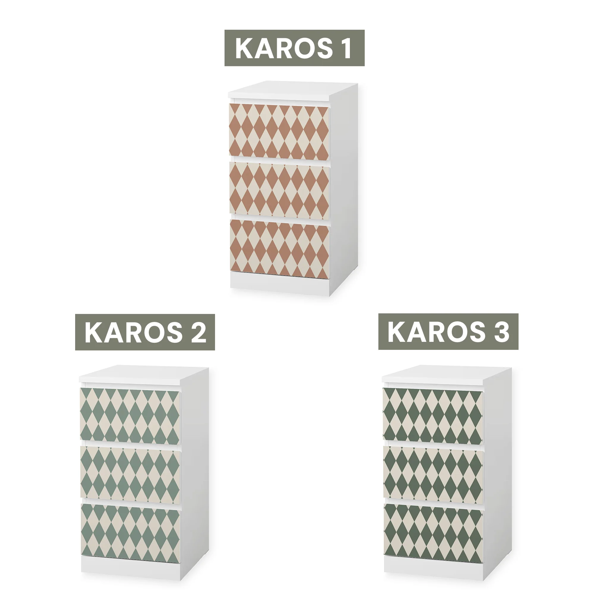 IKEA Malm Möbelfolie "Traumzirkus" - Abendmanege (Karos) - Image 4