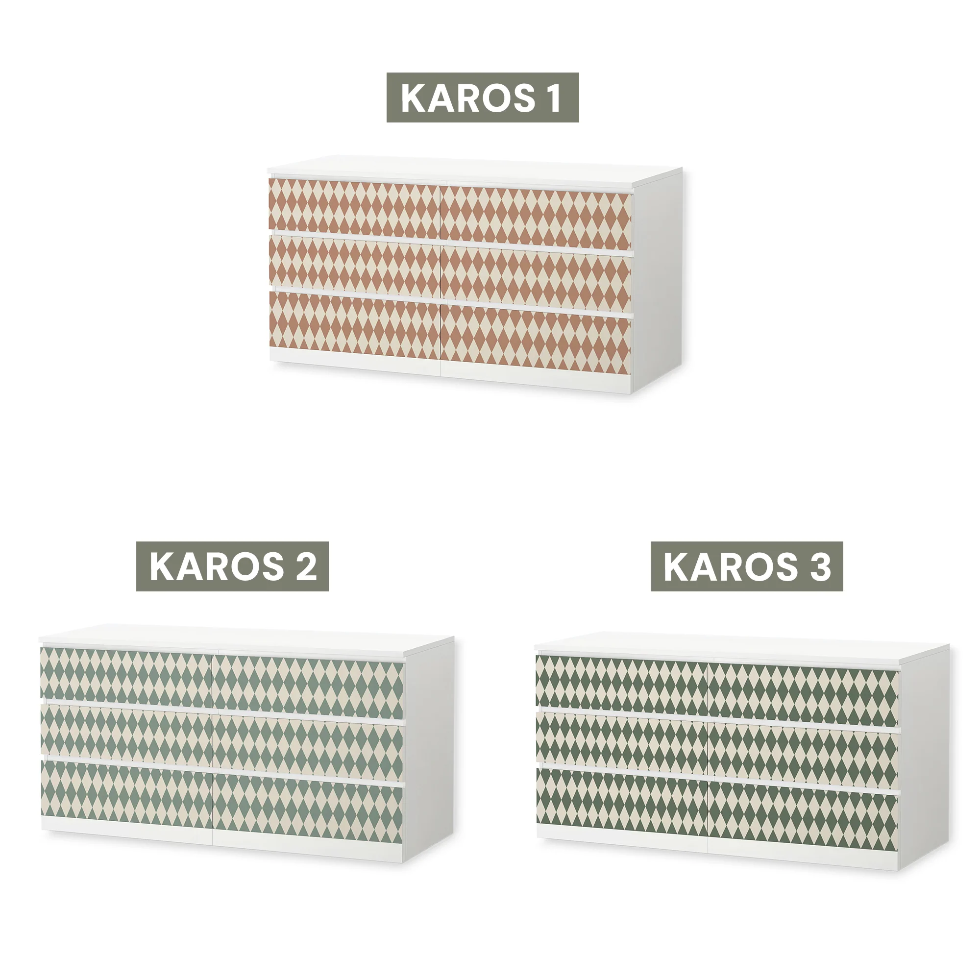IKEA Malm Möbelfolie "Traumzirkus" - Abendmanege (Karos) - Image 9