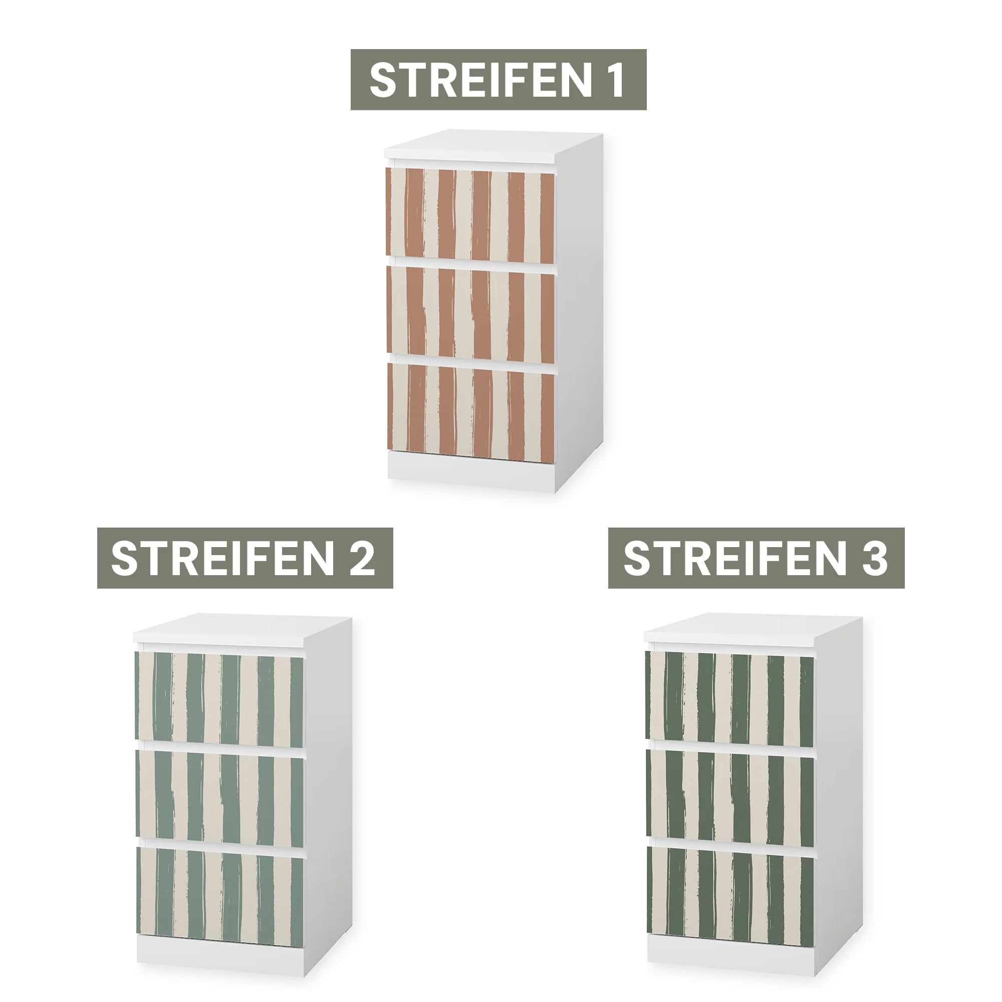 IKEA Malm Möbelfolie "Traumzirkus" - Abendmanege (Streifen) - Image 4