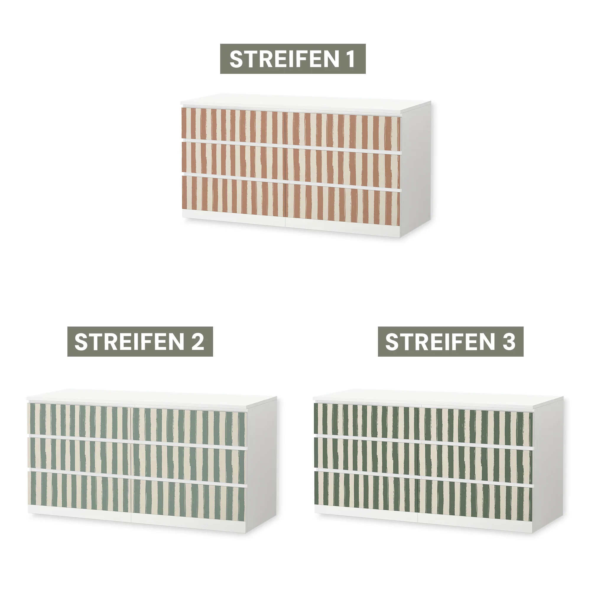 IKEA Malm Möbelfolie "Traumzirkus" - Abendmanege (Streifen) - Image 9