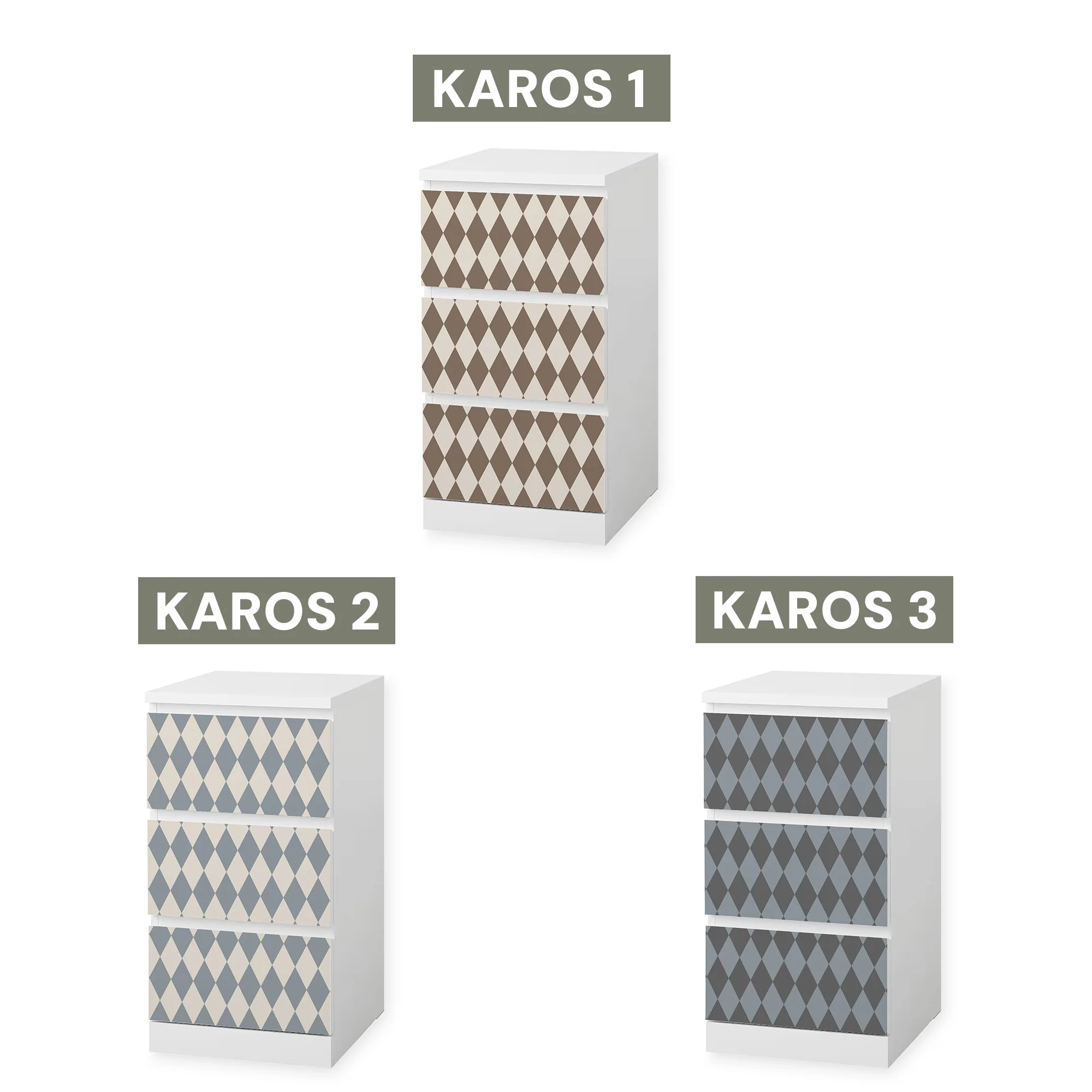 IKEA Malm Möbelfolie "Traumzirkus" - Nachtmanege (Karos) - Image 4