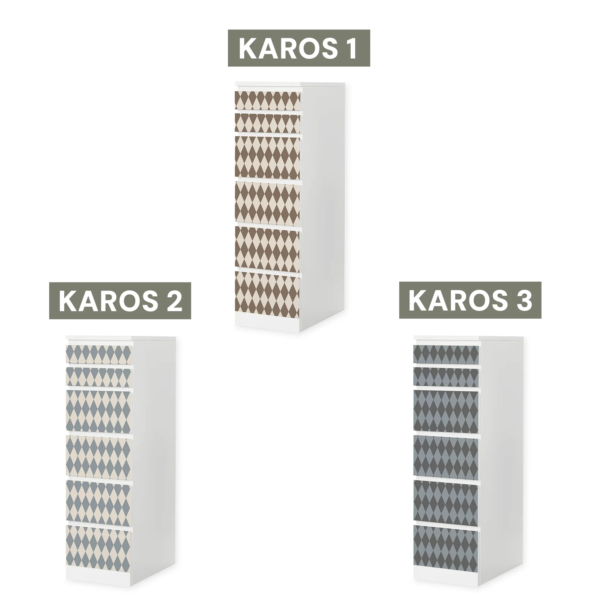 IKEA Malm Möbelfolie "Traumzirkus" - Nachtmanege (Karos) - Image 5