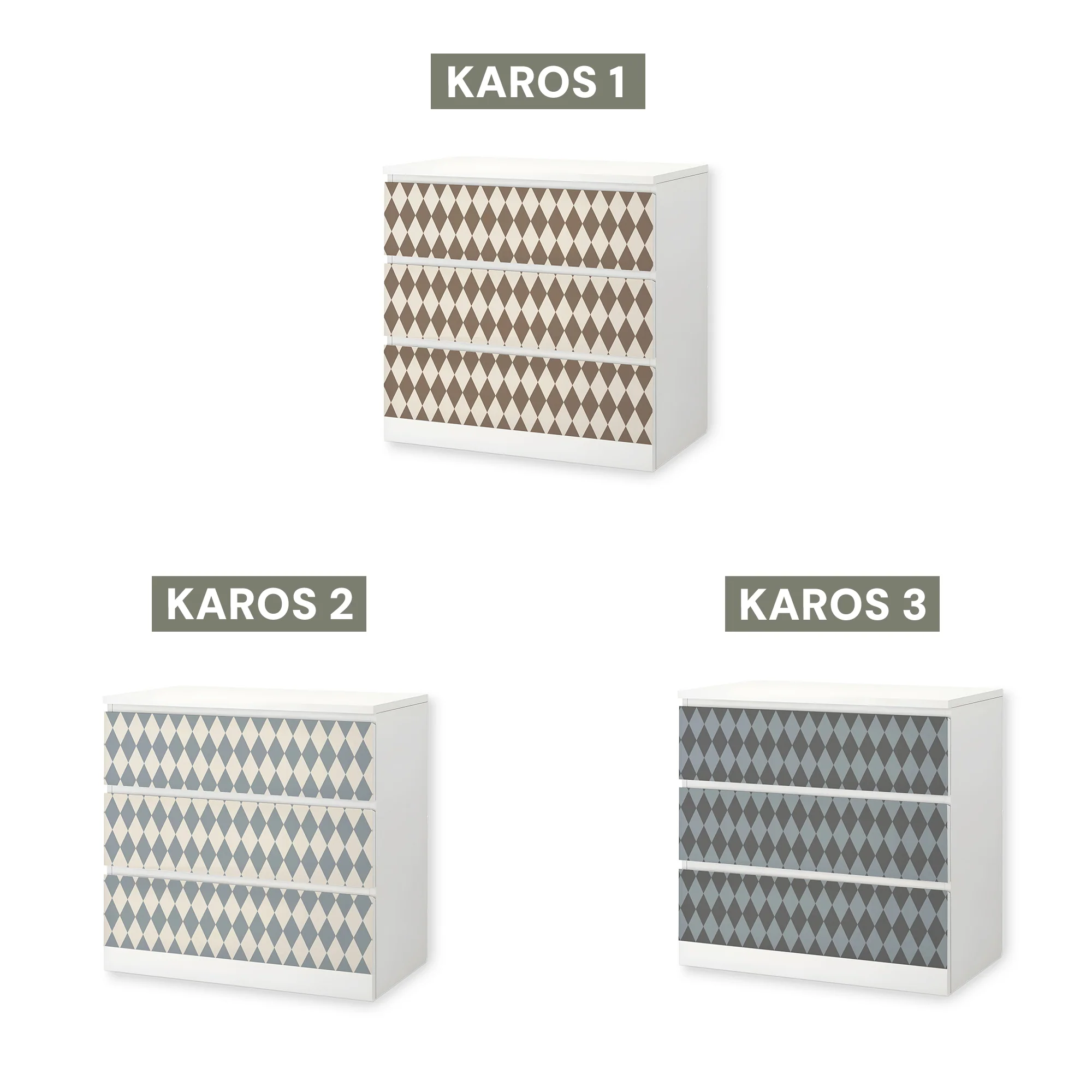 IKEA Malm Möbelfolie "Traumzirkus" - Nachtmanege (Karos) - Image 6