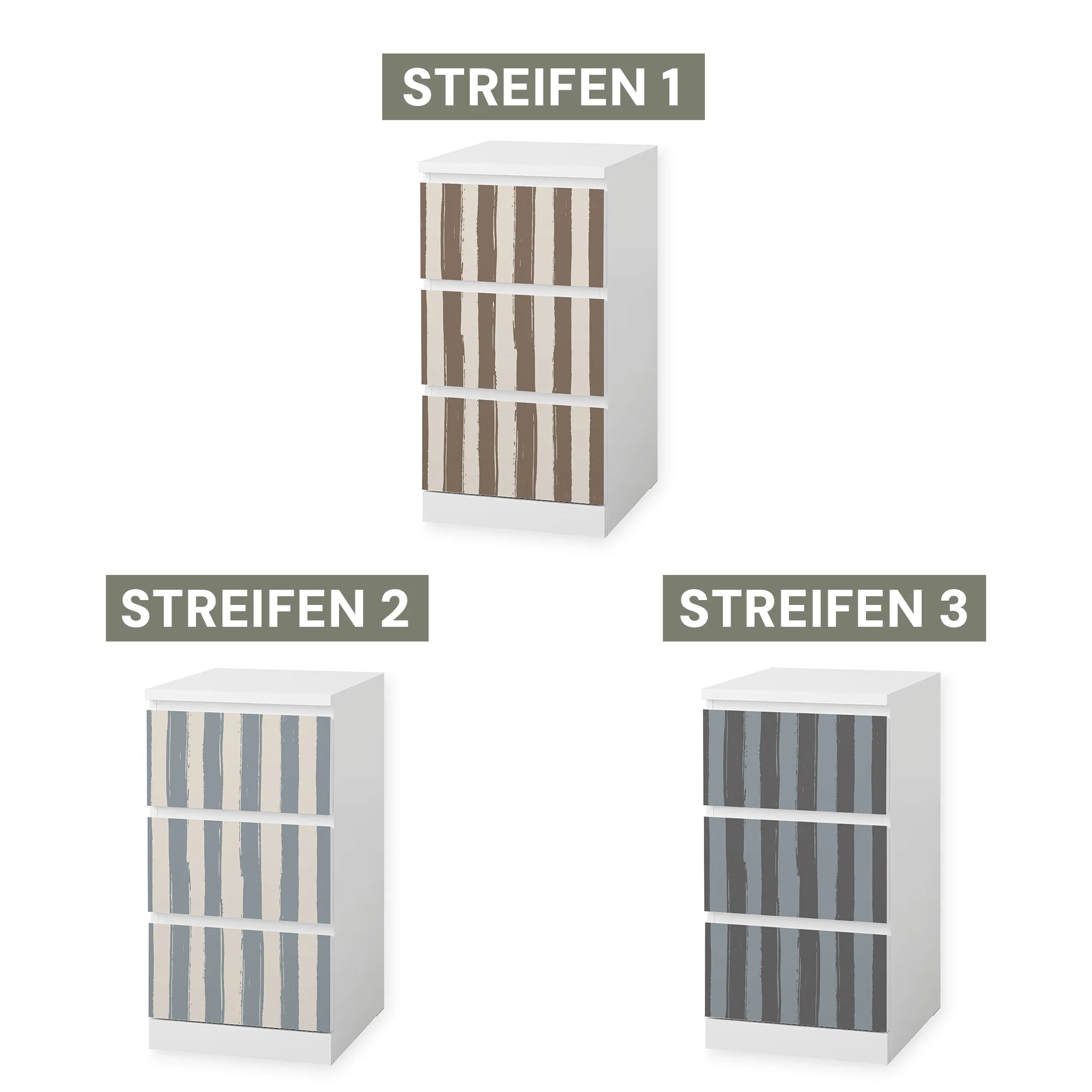 IKEA Malm Möbelfolie "Traumzirkus" - Nachtmanege (Streifen) - Image 4
